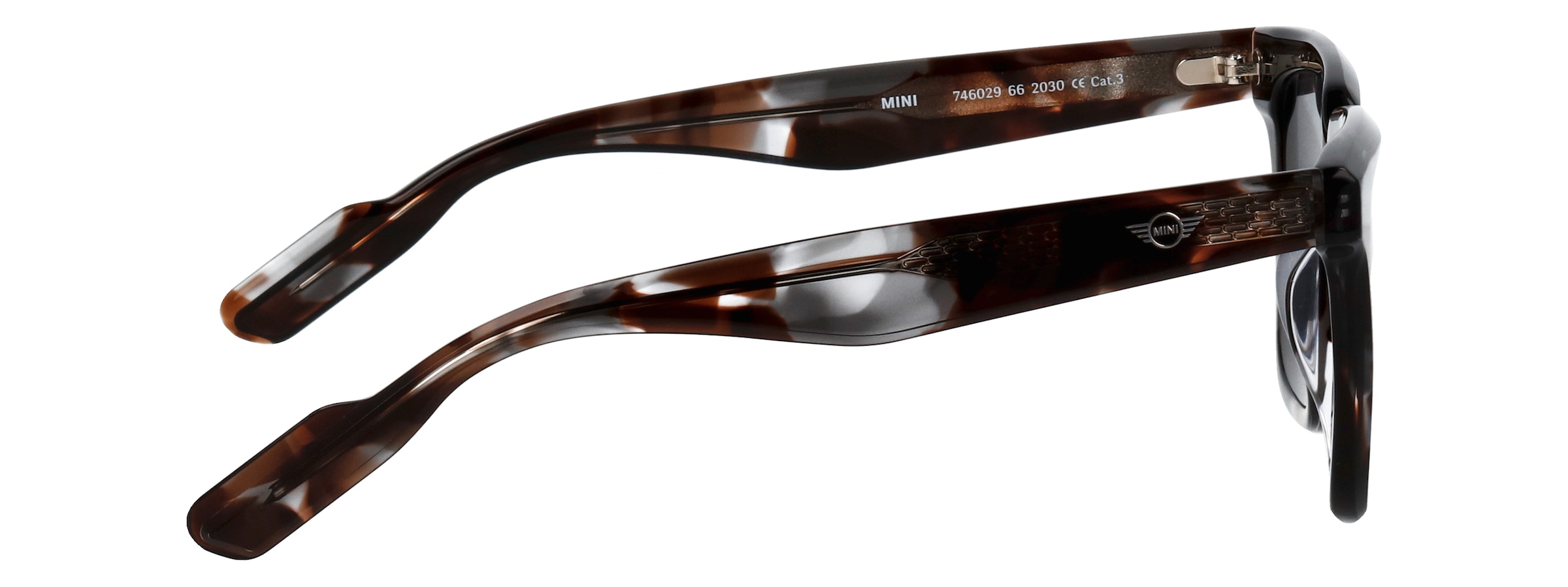 MINI EYEWEAR Sonnenbrille »746029«, Form Karree/Eckig, MINI Wing Logo auf Bügel und Glas, adc uv 400