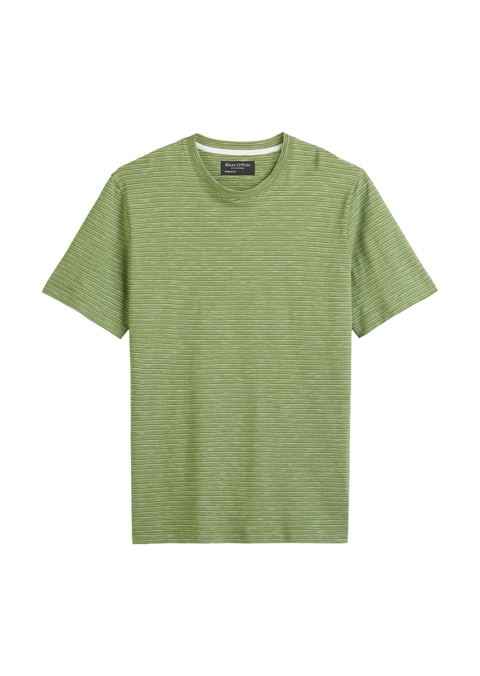 Marc O'Polo T-Shirt »aus gestreiftem Single-Slub-Jersey«