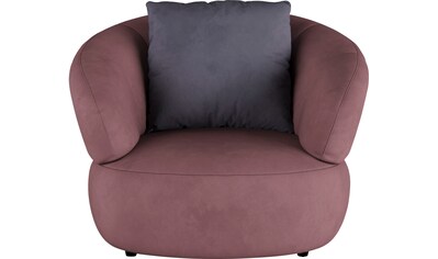 INOSIGN Sessel »La Luna«, Sessel, halbrund, inkl. Rückenkissen kaufen
