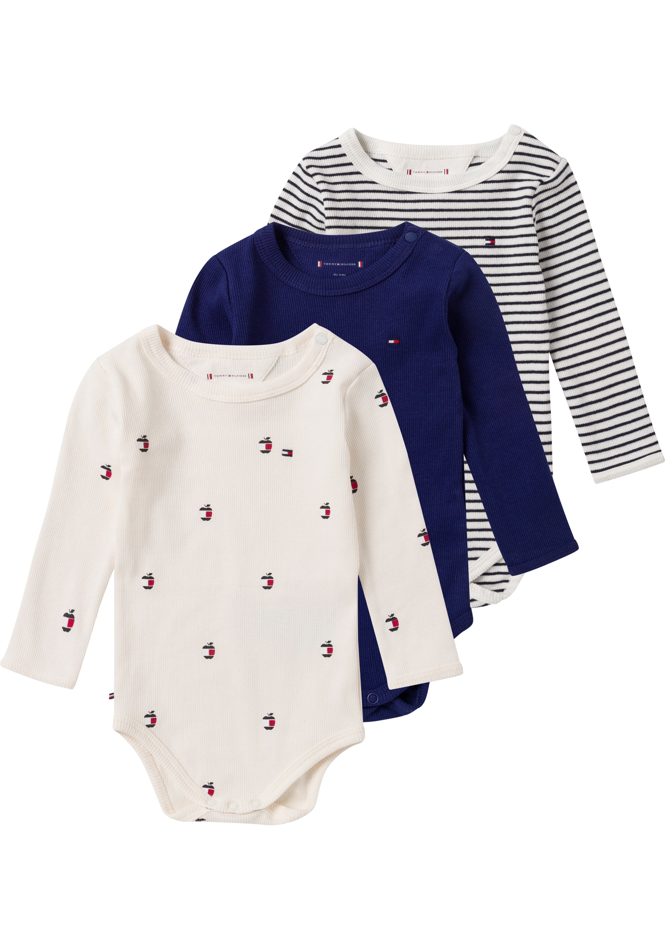 Tommy Hilfiger Langarmbody »BABY BODY 3 PACK GIFTBOX«, (Packung, 3 tlg., 3er-Pack),... kaufen