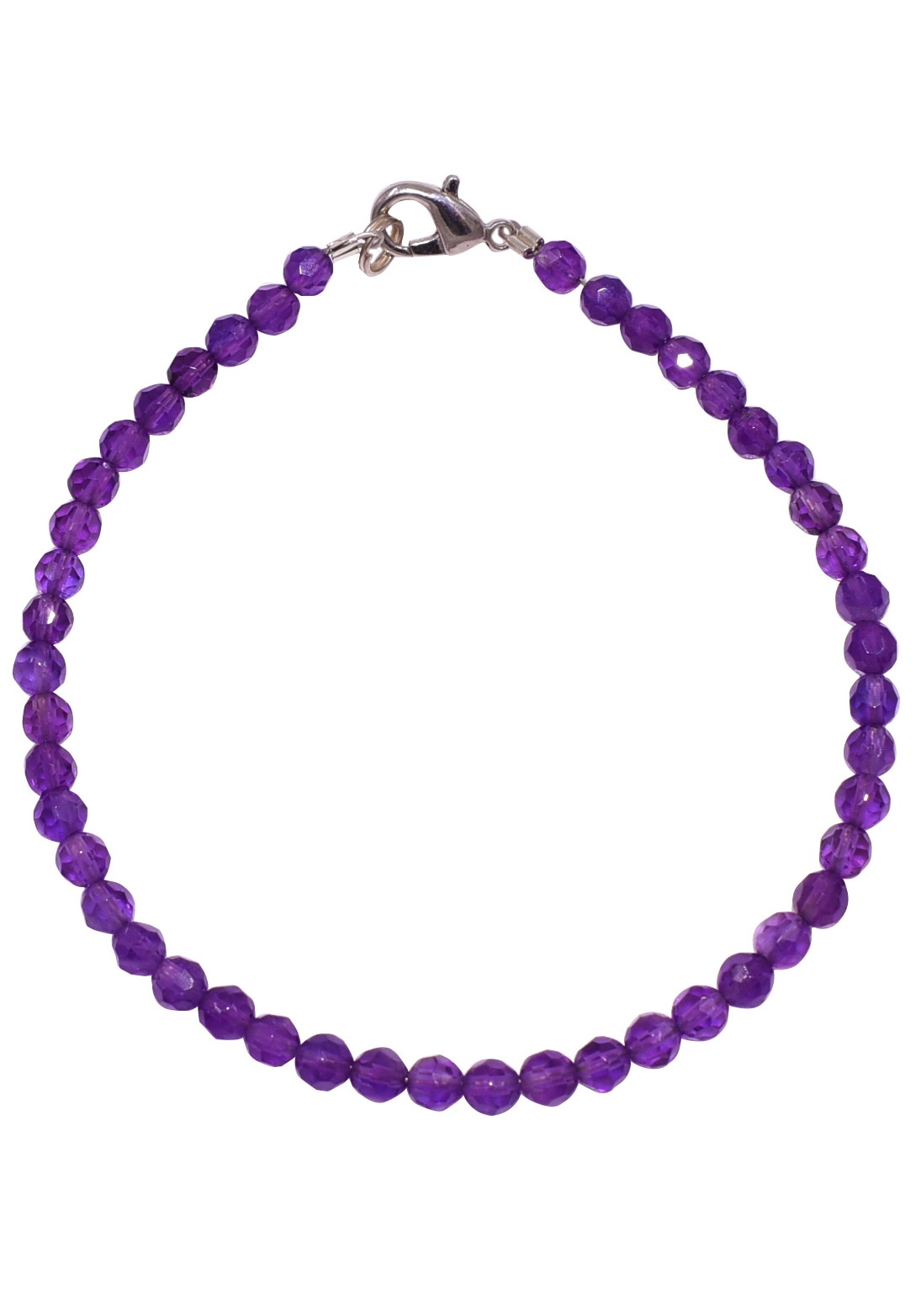 Amethyst«, Jeans, 925 für Kleid, Weihnachten BAUR zu Firetti Armband | »Schmuck Geschenk Armschmuck Sneaker! Armband Edelstein Shirt, Silber Anlass bestellen Geburtstag