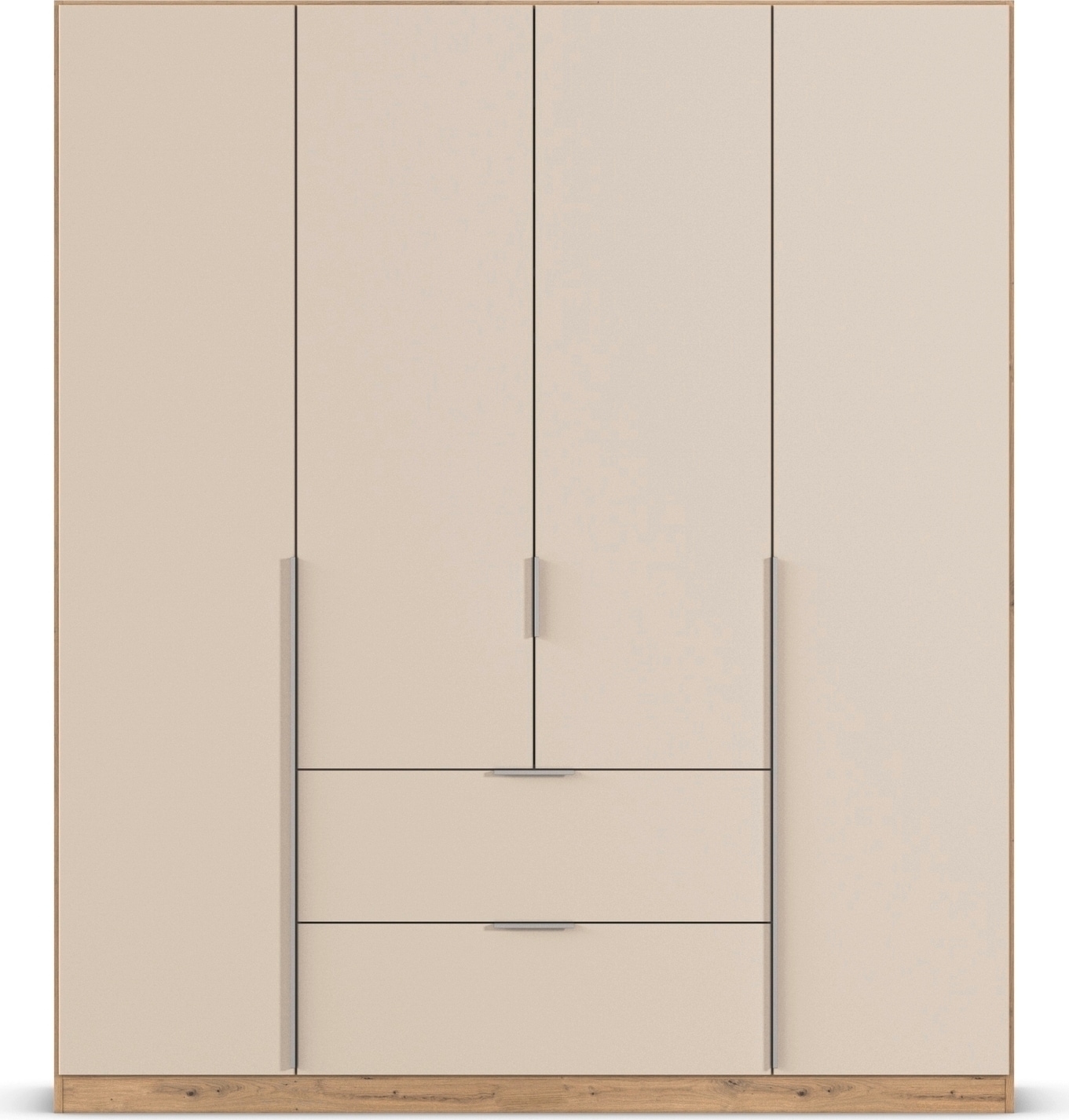 rauch Drehtürenschrank »Kleiderschrank Schrank Garderobe AGORDO mit Dekor- oder Hochglanzfront«, mit Außenschubkästen, in 6 Breiten und 2 Höhen MADE IN GERMANY