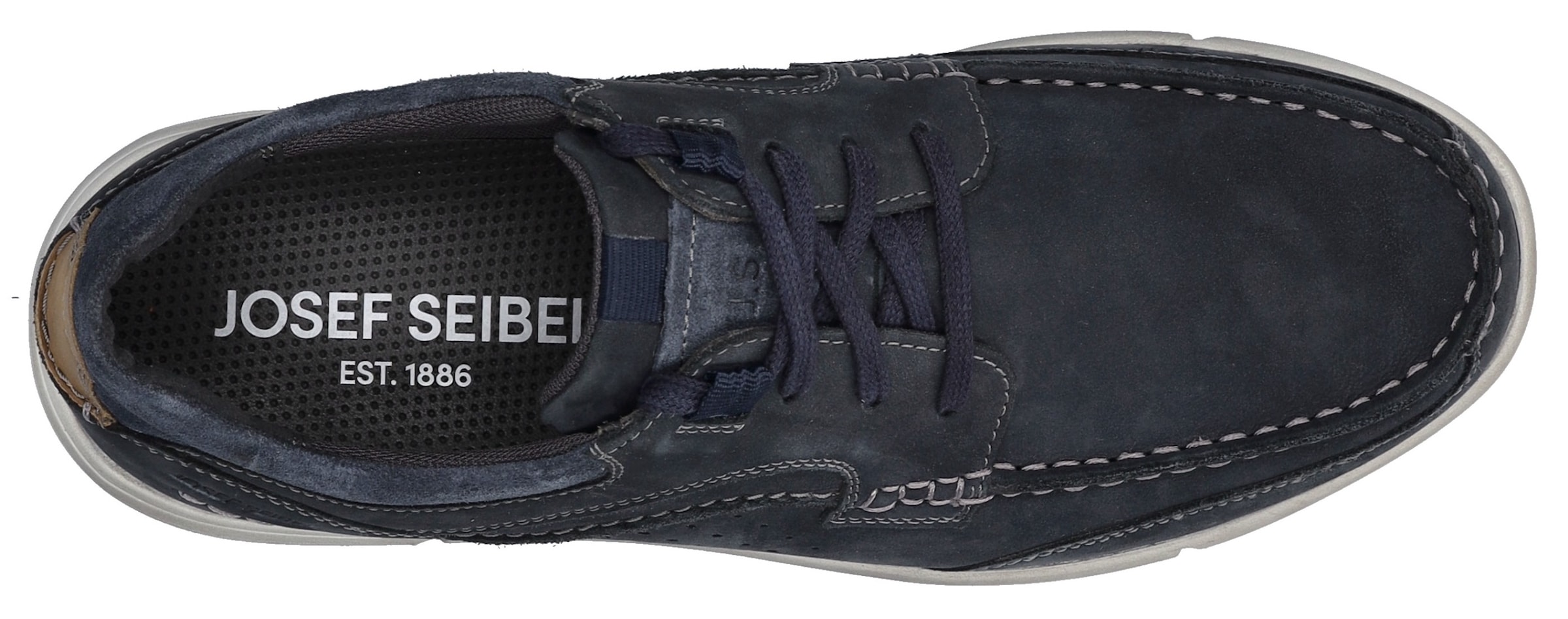 Josef Seibel Sneaker »Enrico 25«, Schnürschuh, Komfortschuh, Freizeitschuh mit Wechselfußbett