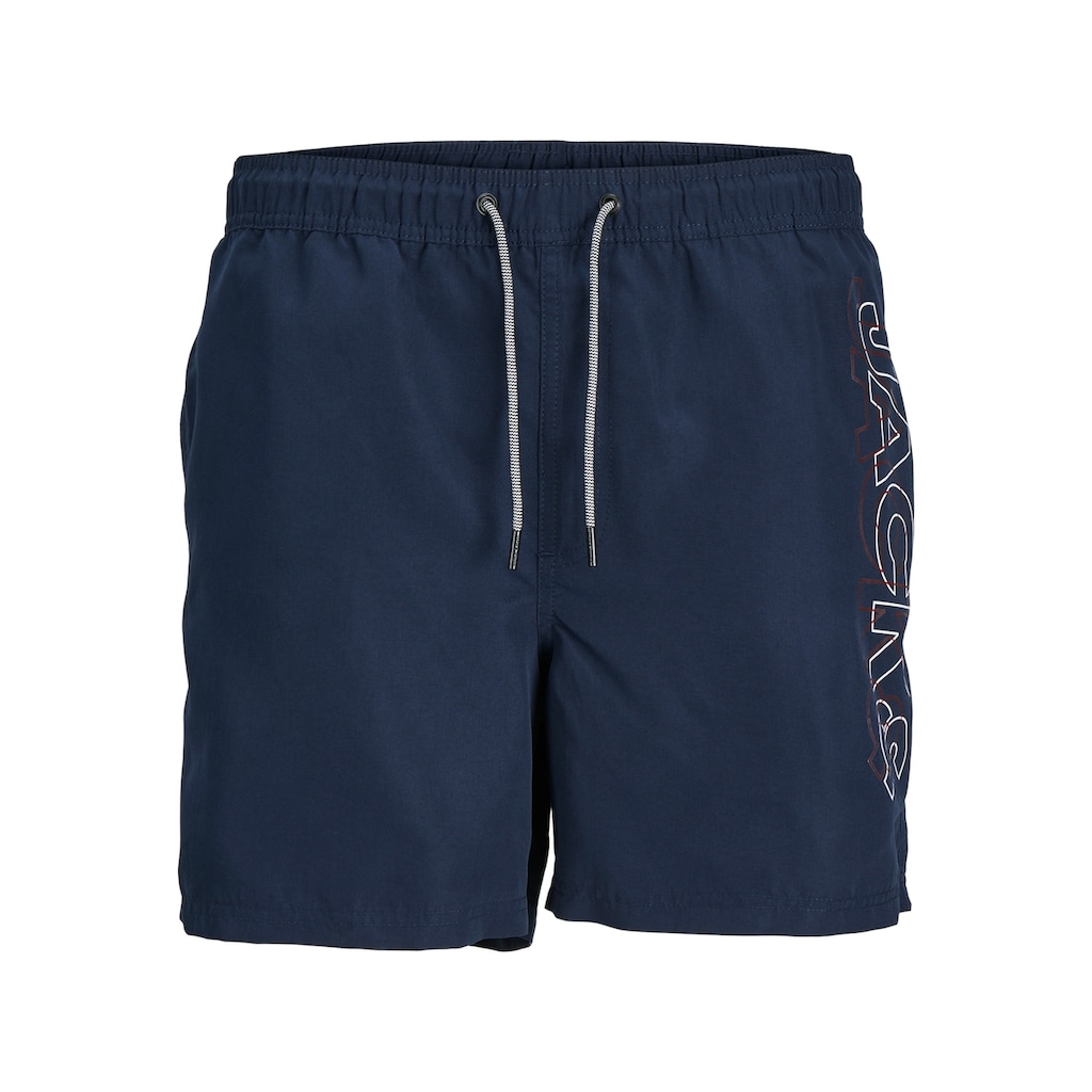 Jack & Jones Junior Badeshorts »JPSTFIJI JJSWIM DOUBLE LOGO LY SN JNR«