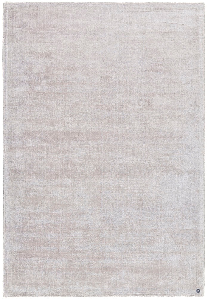 Teppich TOM TAILOR HOME "Shine uni" Gr. 3, grau (hellgrau), B:140cm H:8mm L:200cm, Viskose, Teppiche, Teppich, Handweb Teppich, 100% Viskose, handgewebt, mit elegantem Schimmer