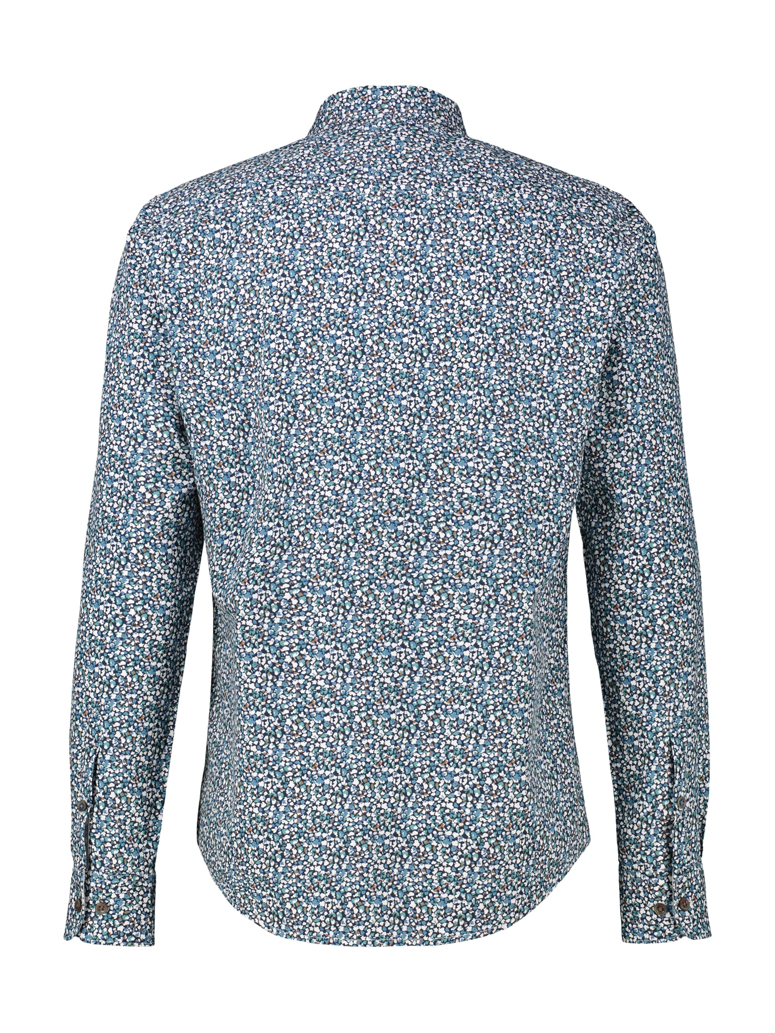LERROS Langarmhemd, mit All-Over Print