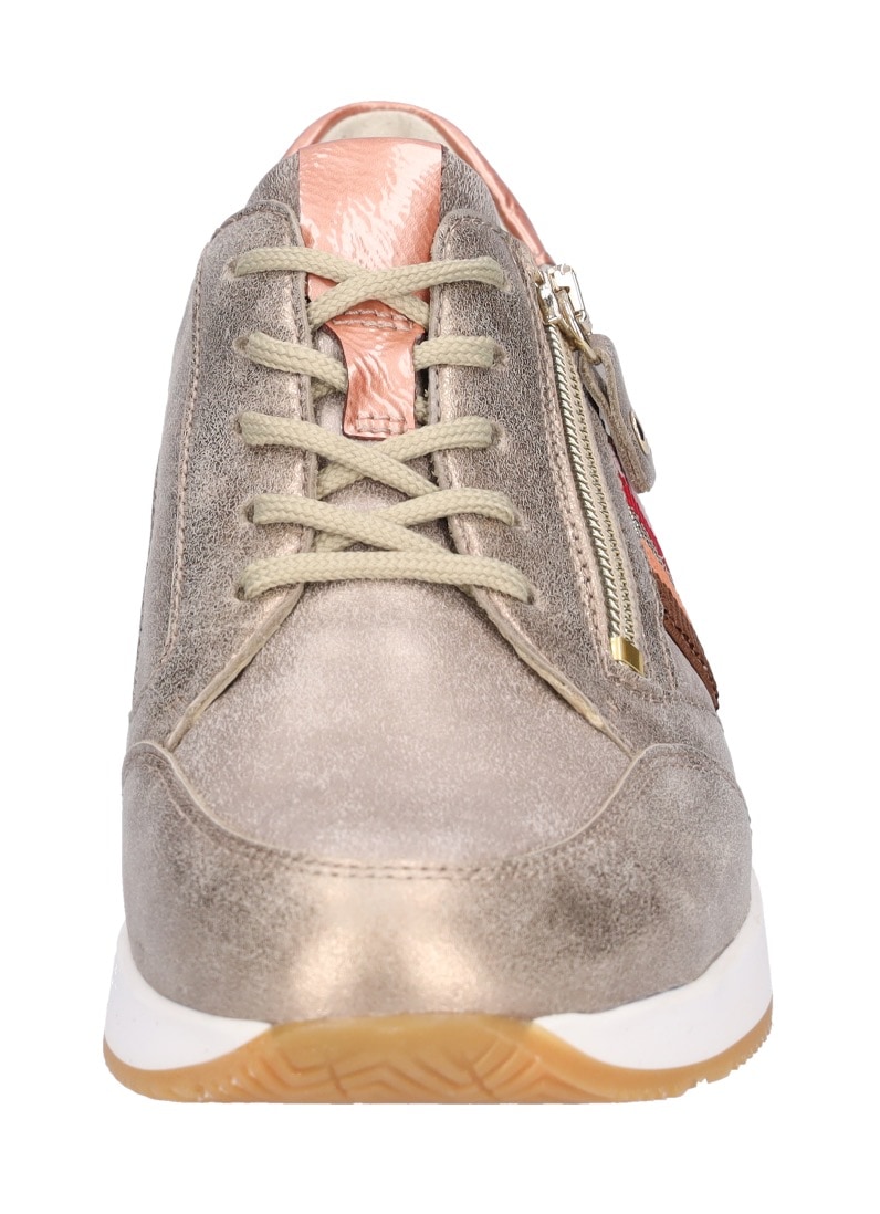 Waldläufer Keilsneaker »H-AGNES«, Schnürschuh, Halbschuh, Freizeitschuh, Kontrastbesätze, Weite H