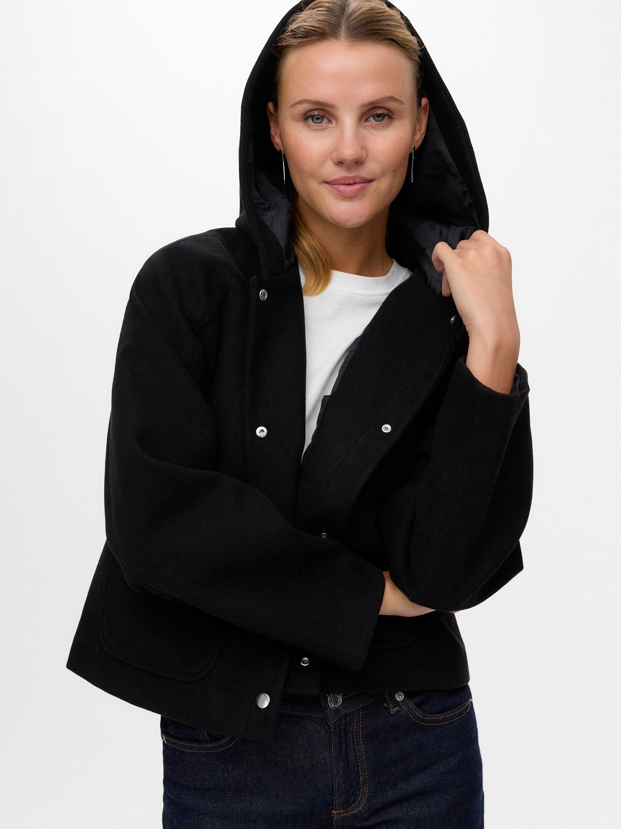 Vero Moda Kurzjacke "VMFORTUNEROME SHORT JACKET GA BOO" mit Kapuze günstig online kaufen