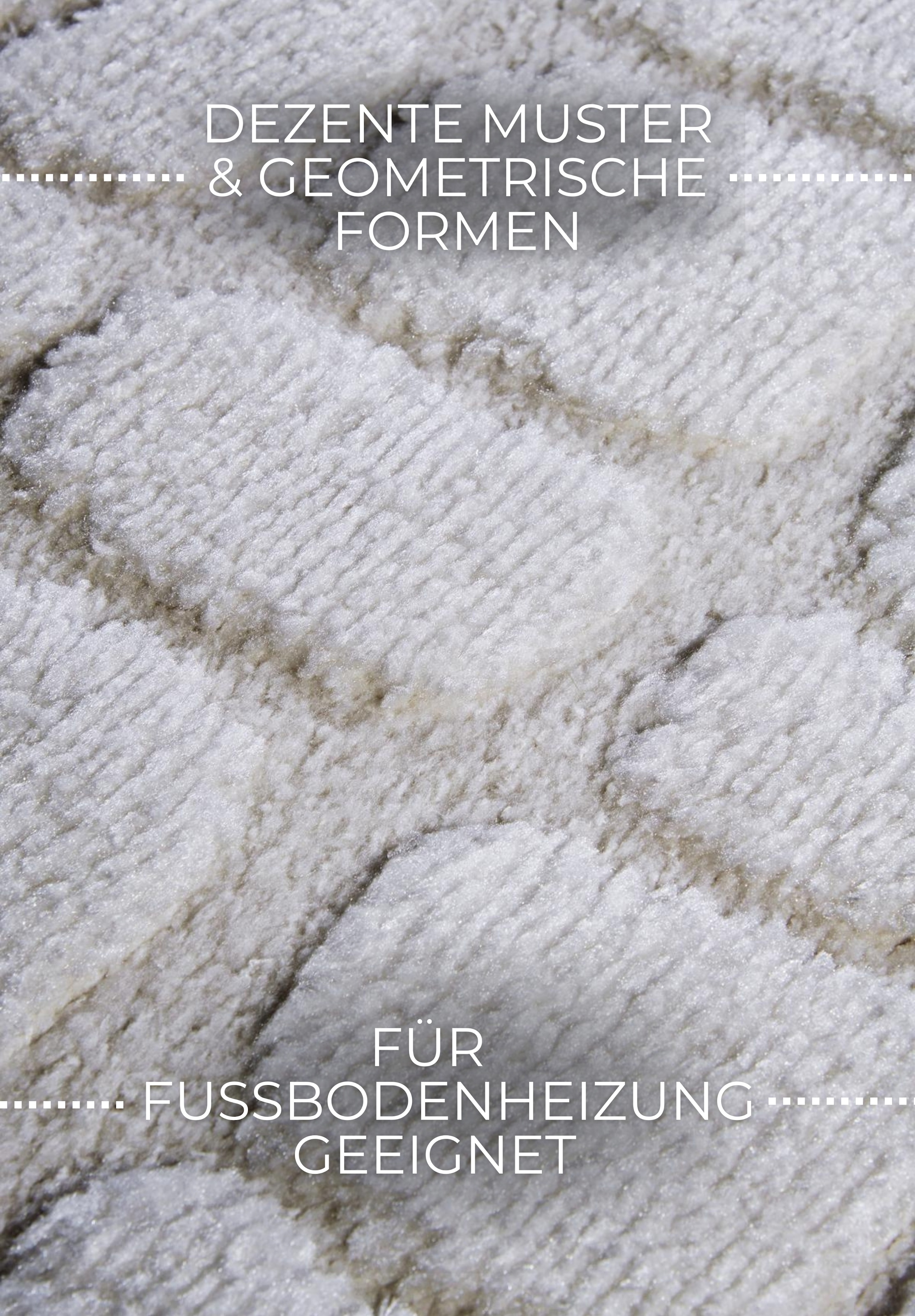 ELLE DECORATION Designteppich »Artistique«, rechteckig, 18 mm Höhe, Hochflor, Shaggy, Läufer, weich, Langflor, modern, Hoch Tief Effekt
