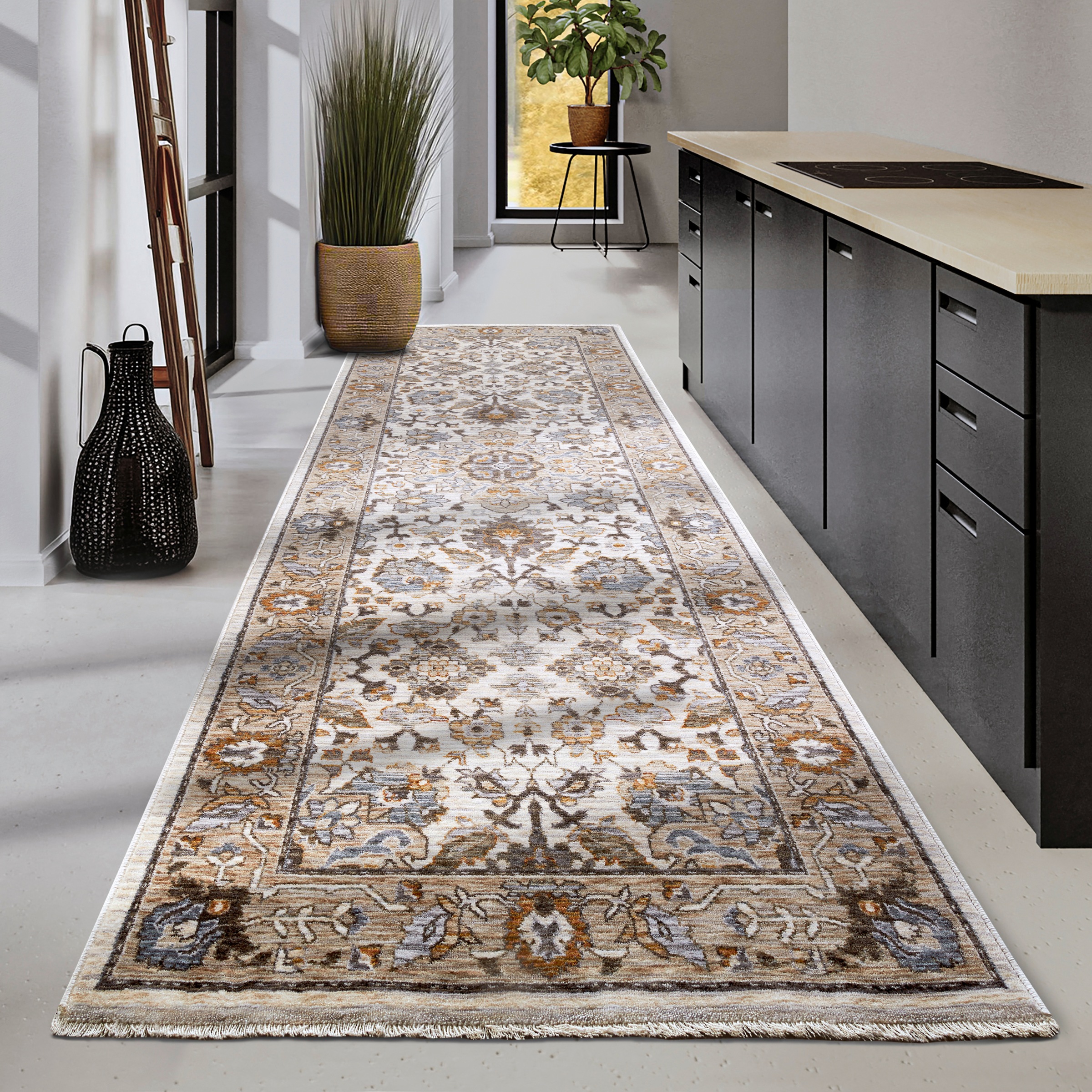 Villeroy & Boch Teppich "Egon" rechteckig 7 mm Höhe Orientalisch, Fransen, günstig online kaufen