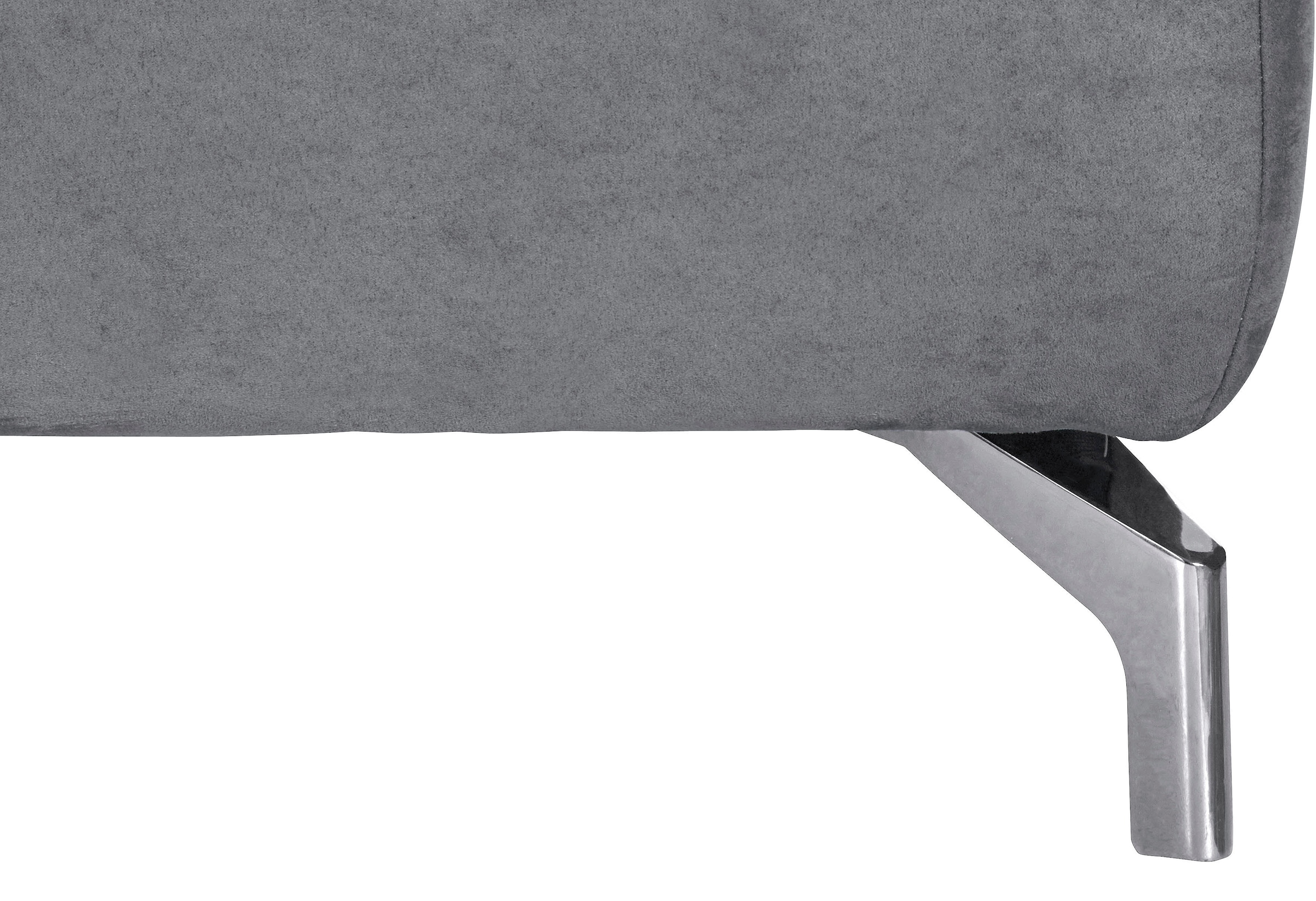 sit&more Wohnlandschaft »Gizeh U-Form«, 12 cm Fußhöhe, inklusive Sitztiefenverstellung und Kopfteilverstellung