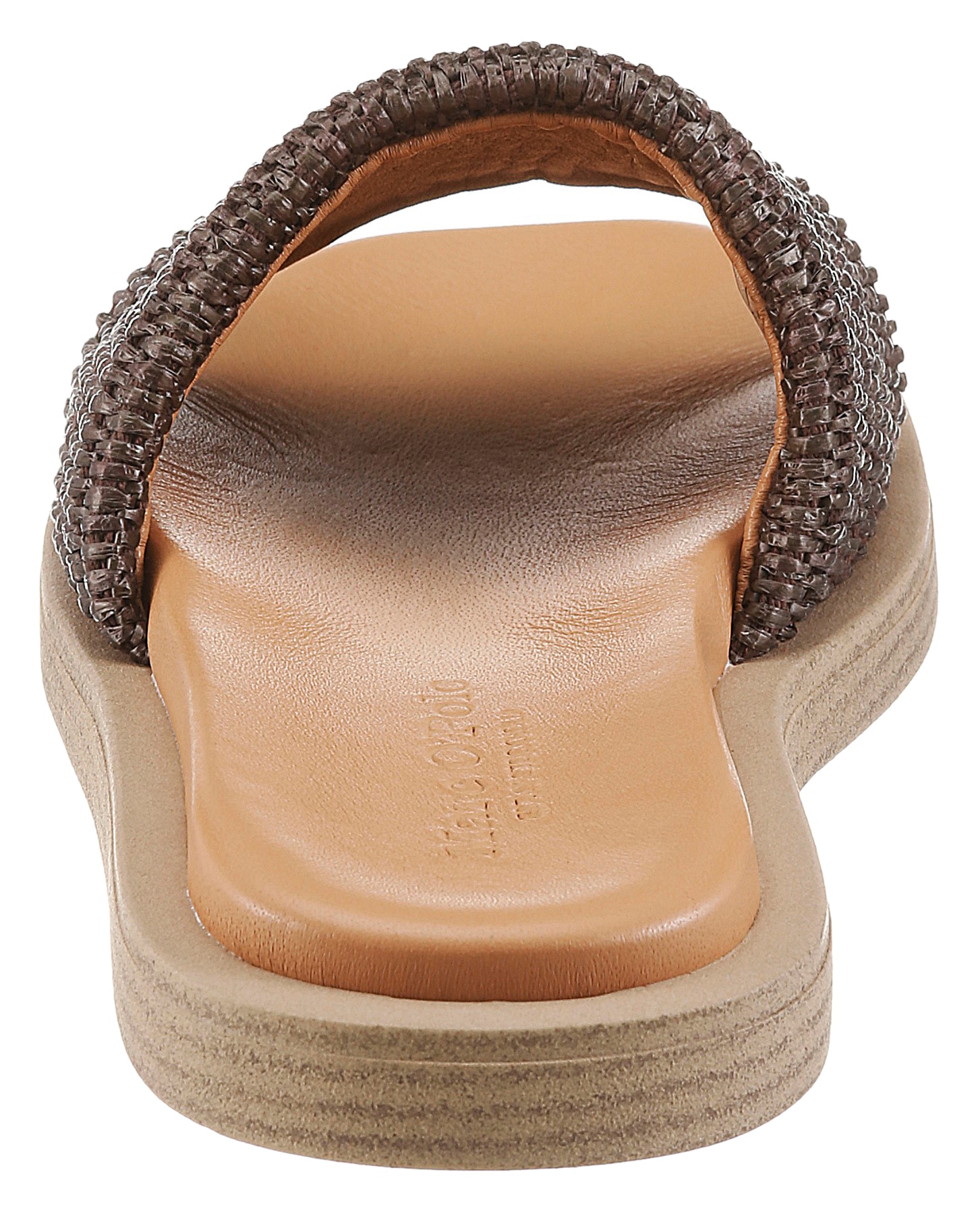 Marc O'Polo Pantolette »Agda«  Sommerschuh, Strandschuh, Urlaubsschuh, in Karreeform