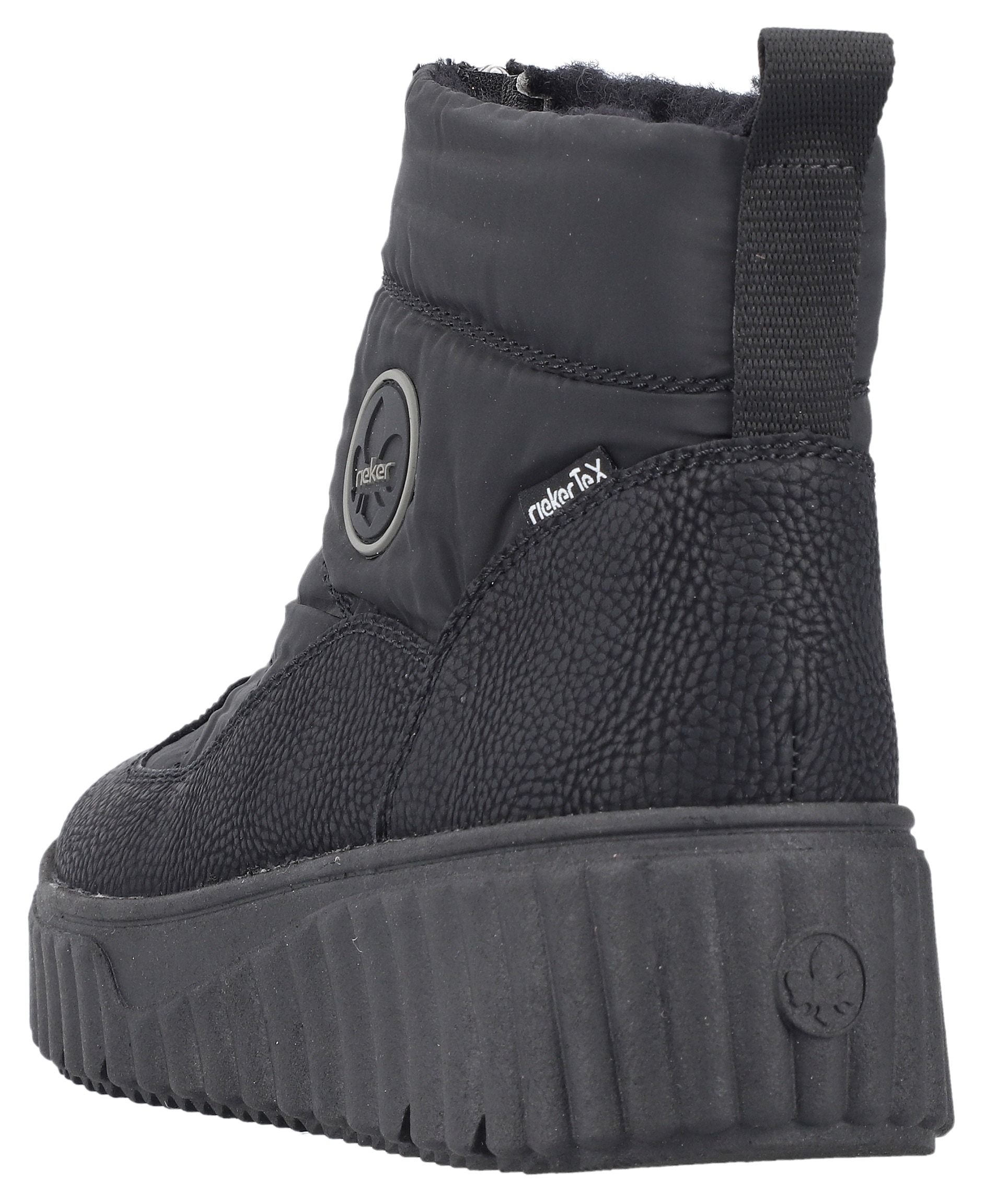Rieker Winterboots, Outdoorboots, Snowboots mit Reißverschluss am Rist