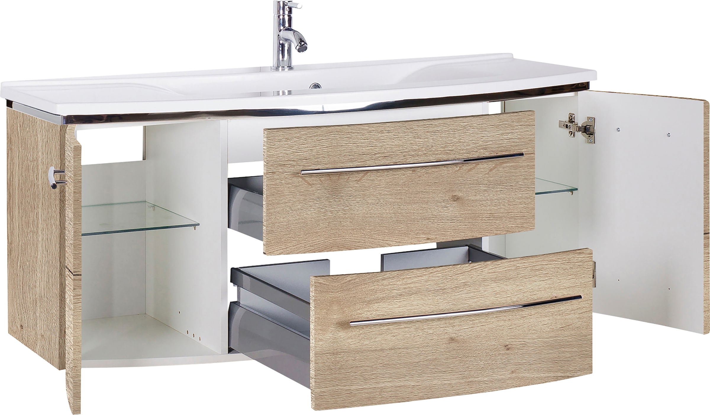 MARLIN Waschtisch »3040«, Breite 122 cm
