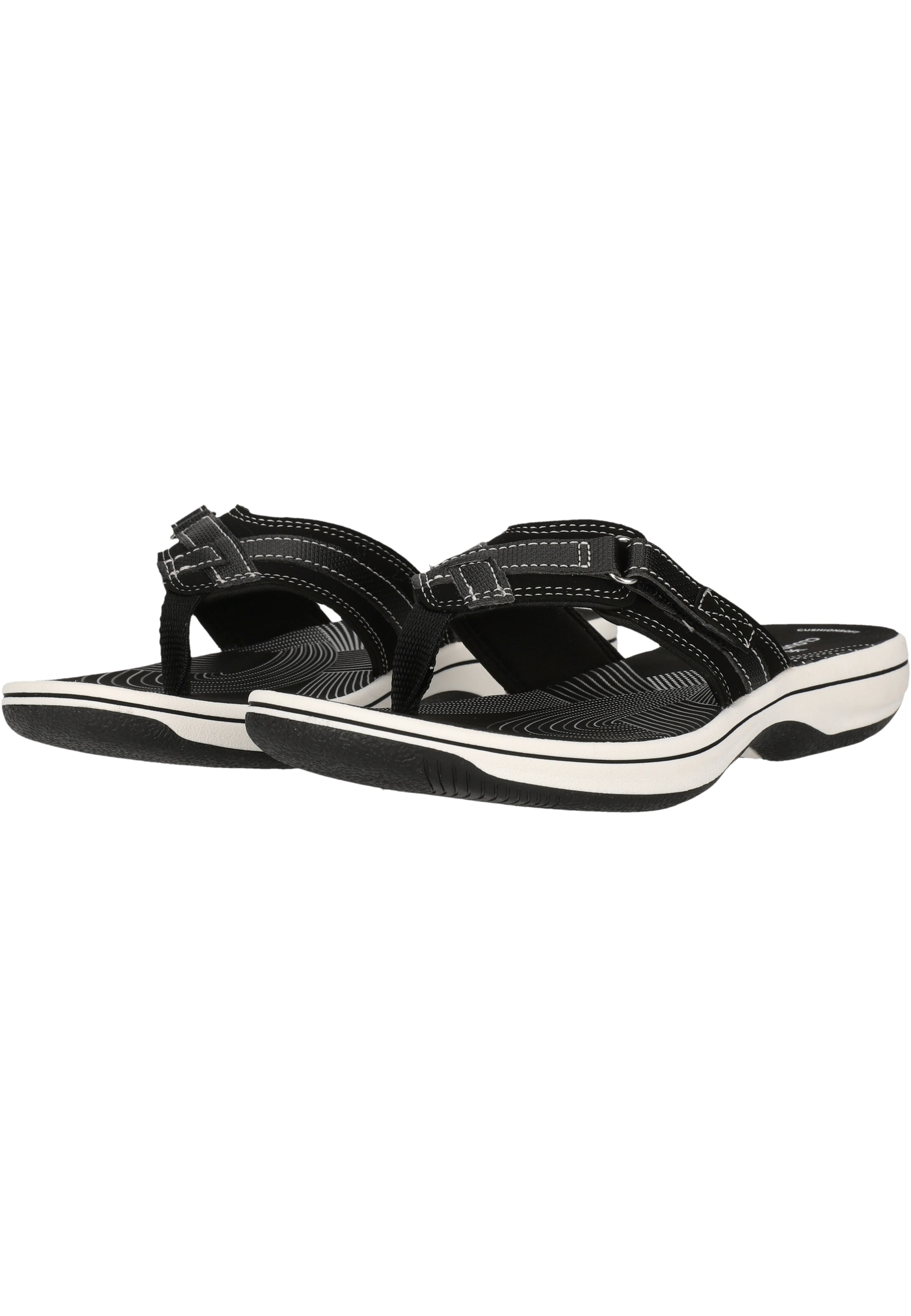 Clarks Zehentrenner »Brinkley Sea«  mit profilierter TPR-Laufsohle