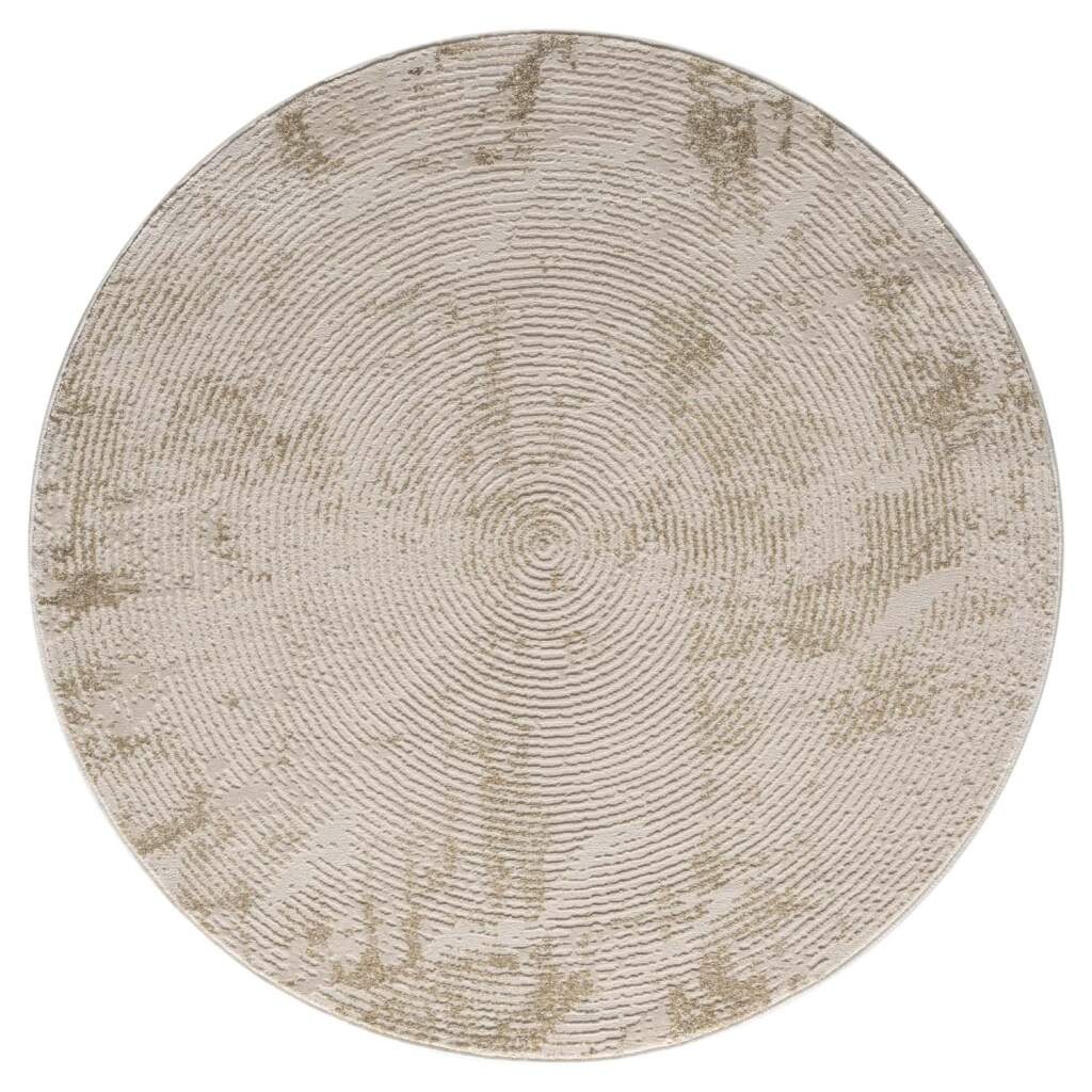 Carpet City Teppich »ANTIK481« rund 10 mm Höhe Kurzflor, 3D-Optik, Klassisch-Modern für Wohnzimmer, Schlafzimmer