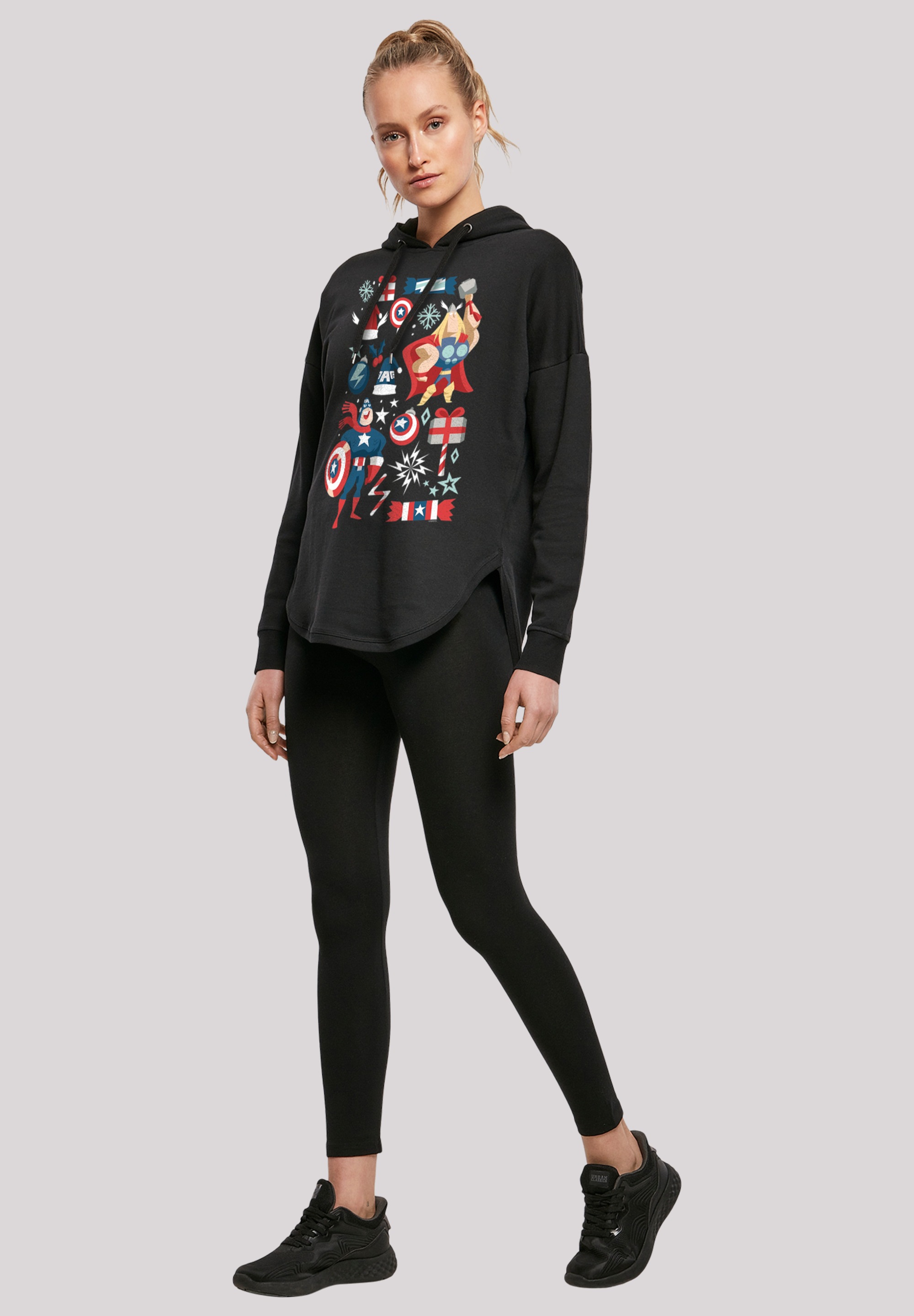 F4NT4STIC Kapuzenpullover »F4NT4STIC Damen«, (1 tlg.)