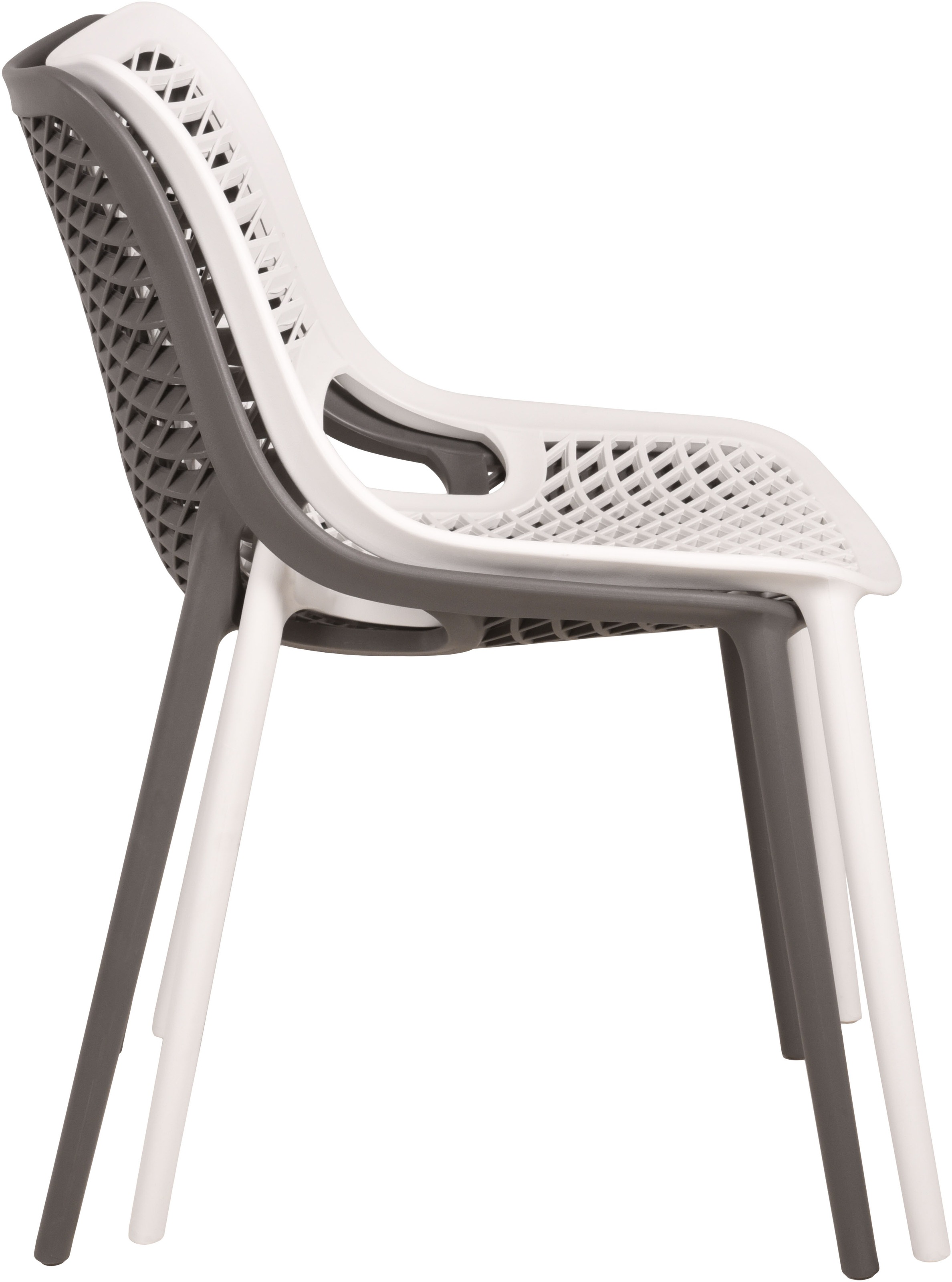 Garden Pleasure Stapelstuhl »TEANA« (Set) 2 Stk.gefertigt ohne Verschraubungen