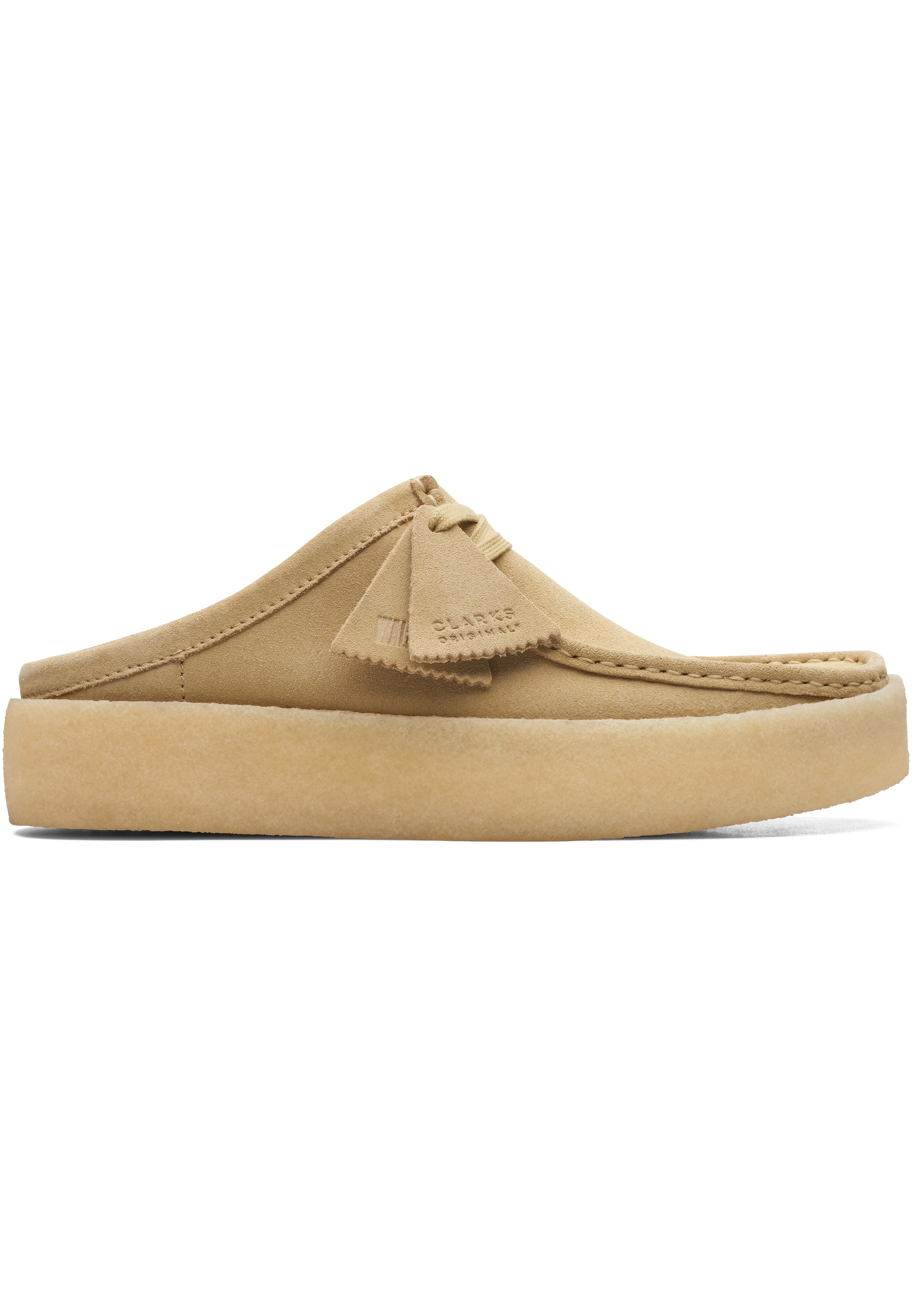 Clarks Hausschuh »Wallabee«  aus recyceltem Wildleder