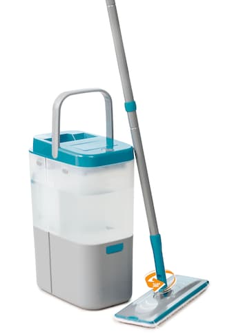 Bodenwischer-Set »Livington Everclean Mop«, (Set, 1x Mop, 2x waschbare...