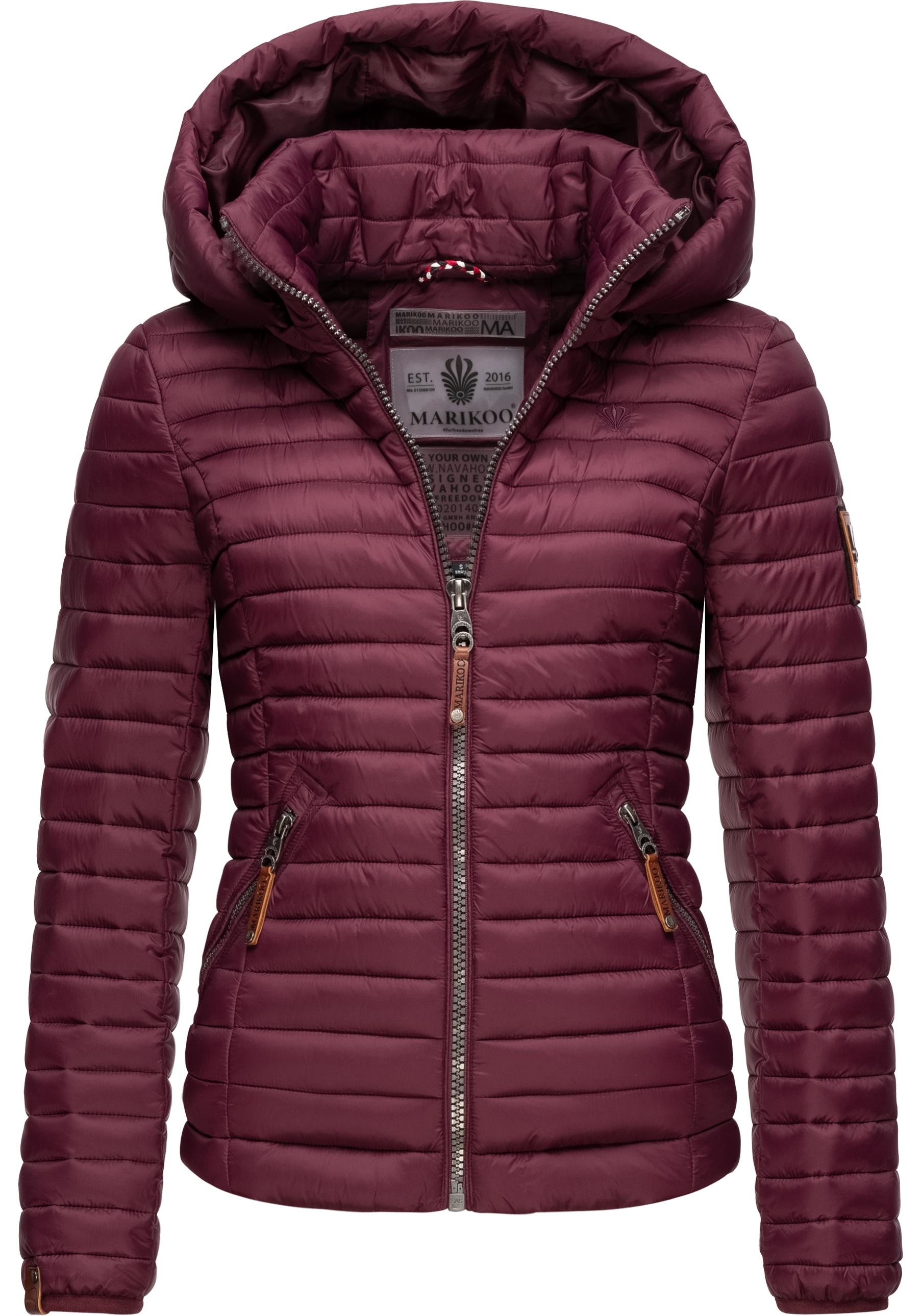 Marikoo Steppjacke "Löwenbaby", mit Kapuze, stylische Übergangsjacke mit ab günstig online kaufen