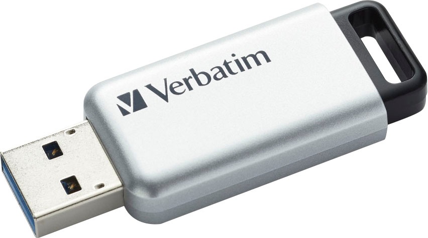 Verbatim USB-Stick »Secure Pro 32GB«, (USB 3.2 Lesegeschwindigkeit 35 MB/s)
