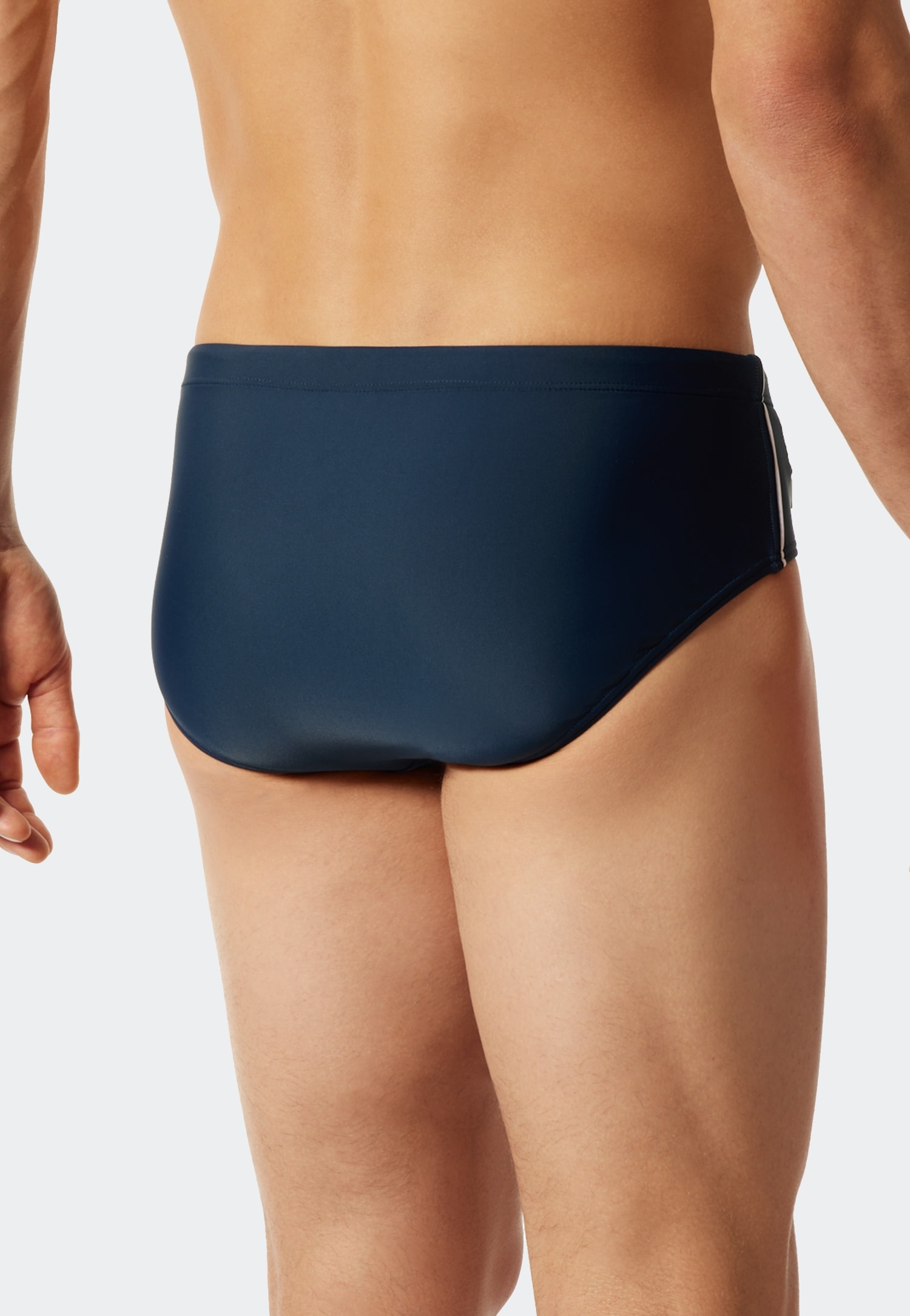 Schiesser Badeslip »"Nautical Casual"«, mit extra flacher Reißverschlusstasche