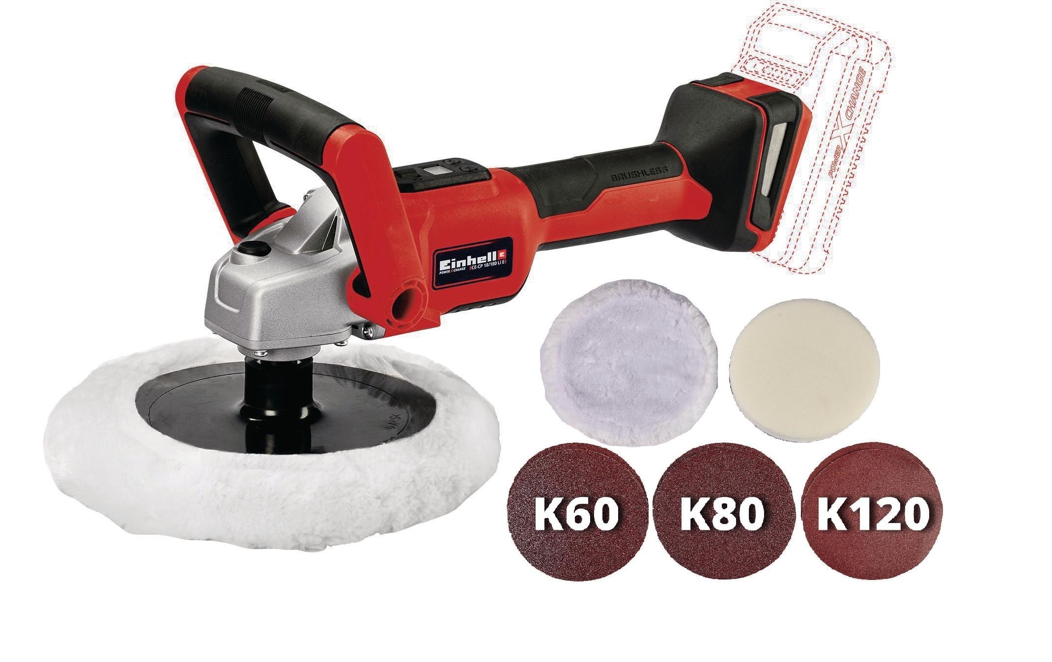 Einhell Akku-Poliermaschine »CE-CP 18/180 Li E-So«