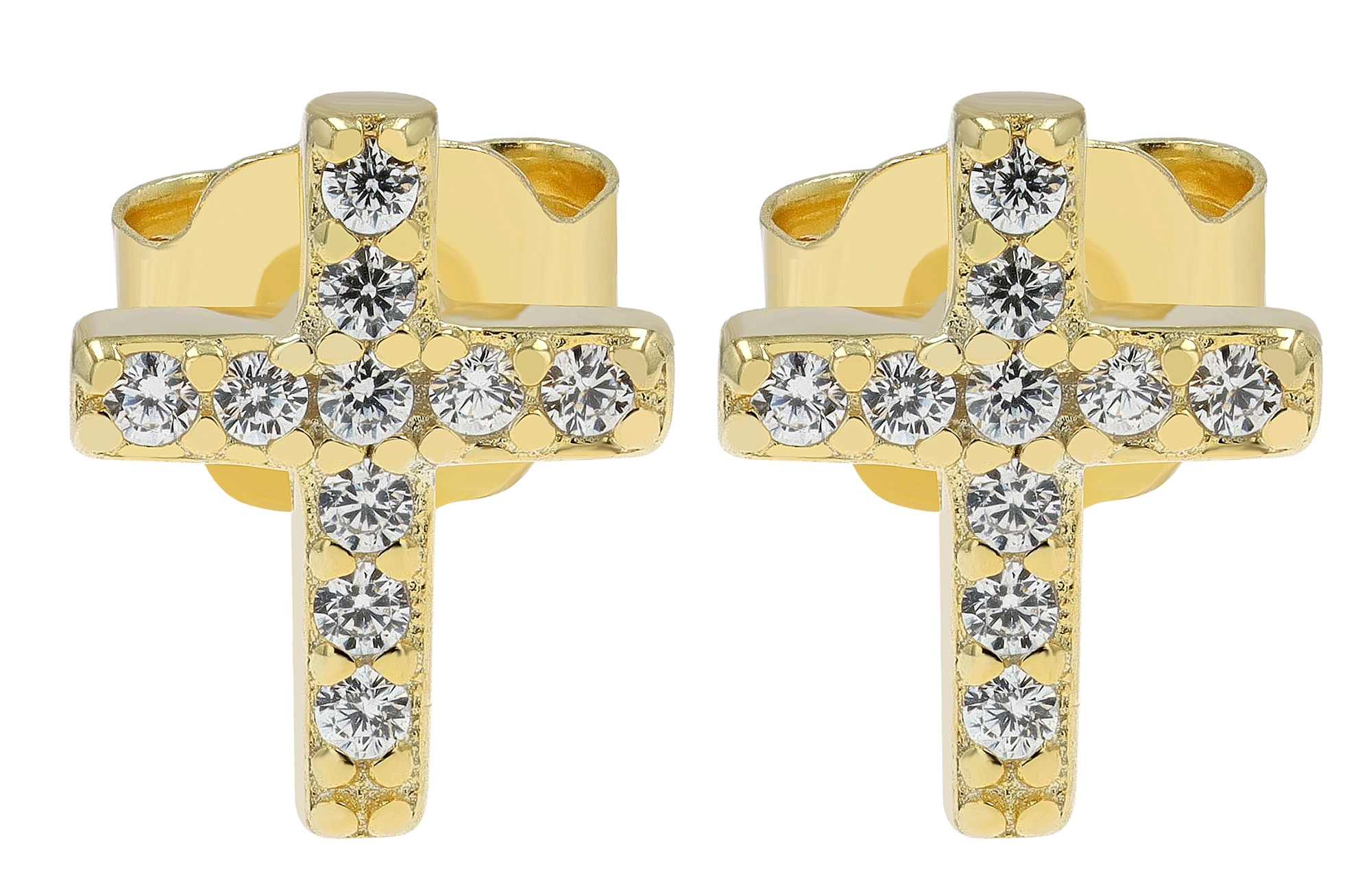 Adelia´s Paar Ohrhänger »Damen Ohrringe – Ohrstecker aus 925 Silber« Geschenkidee: zeitlos und vielseitig