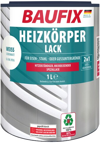 Baufix Weißlack »Heizkörper Lack« hitze- & ve...