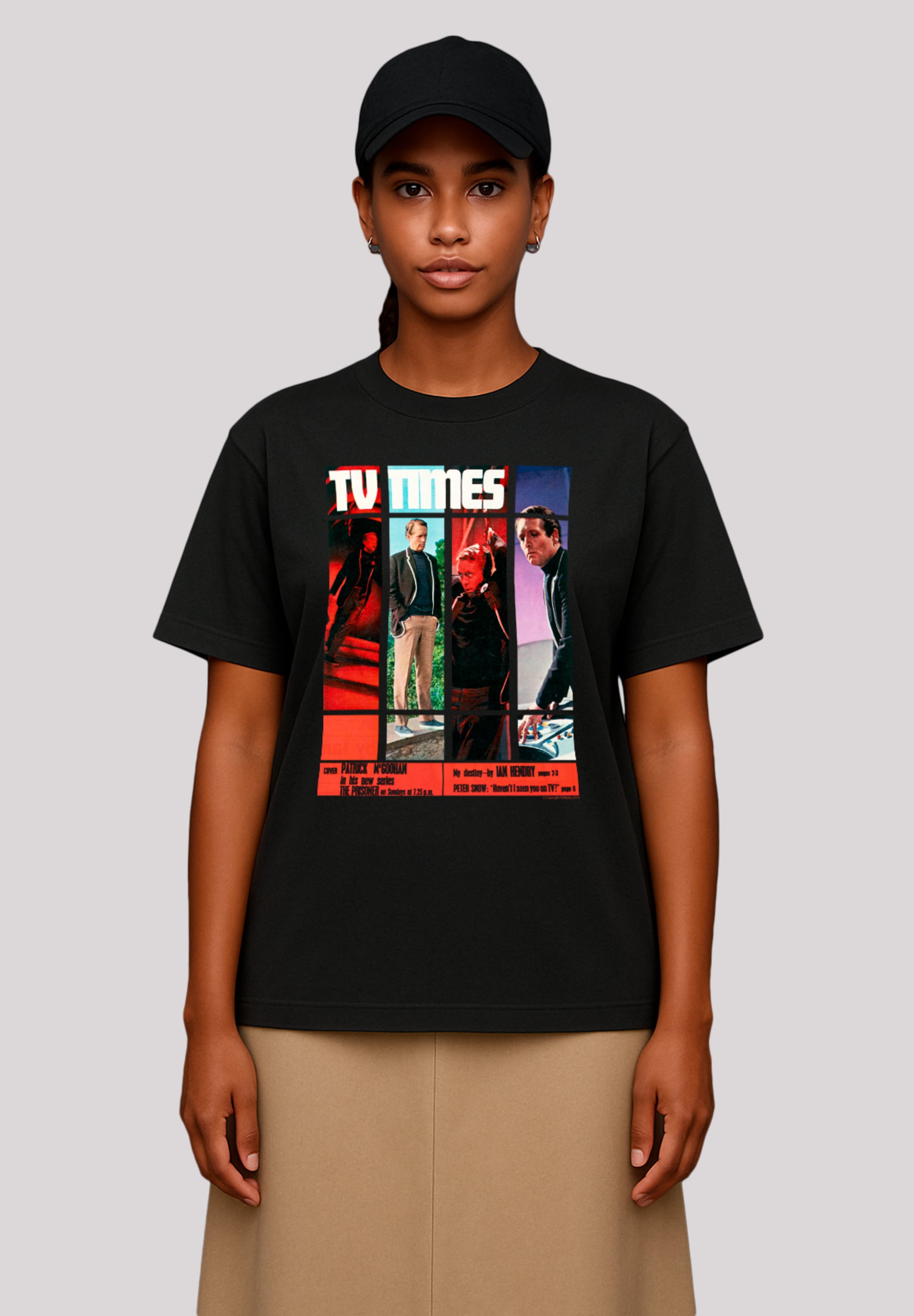 F4NT4STIC T-Shirt "TV Times Patrick McGoohan The Prisoner 1967 Cover" Premi günstig online kaufen