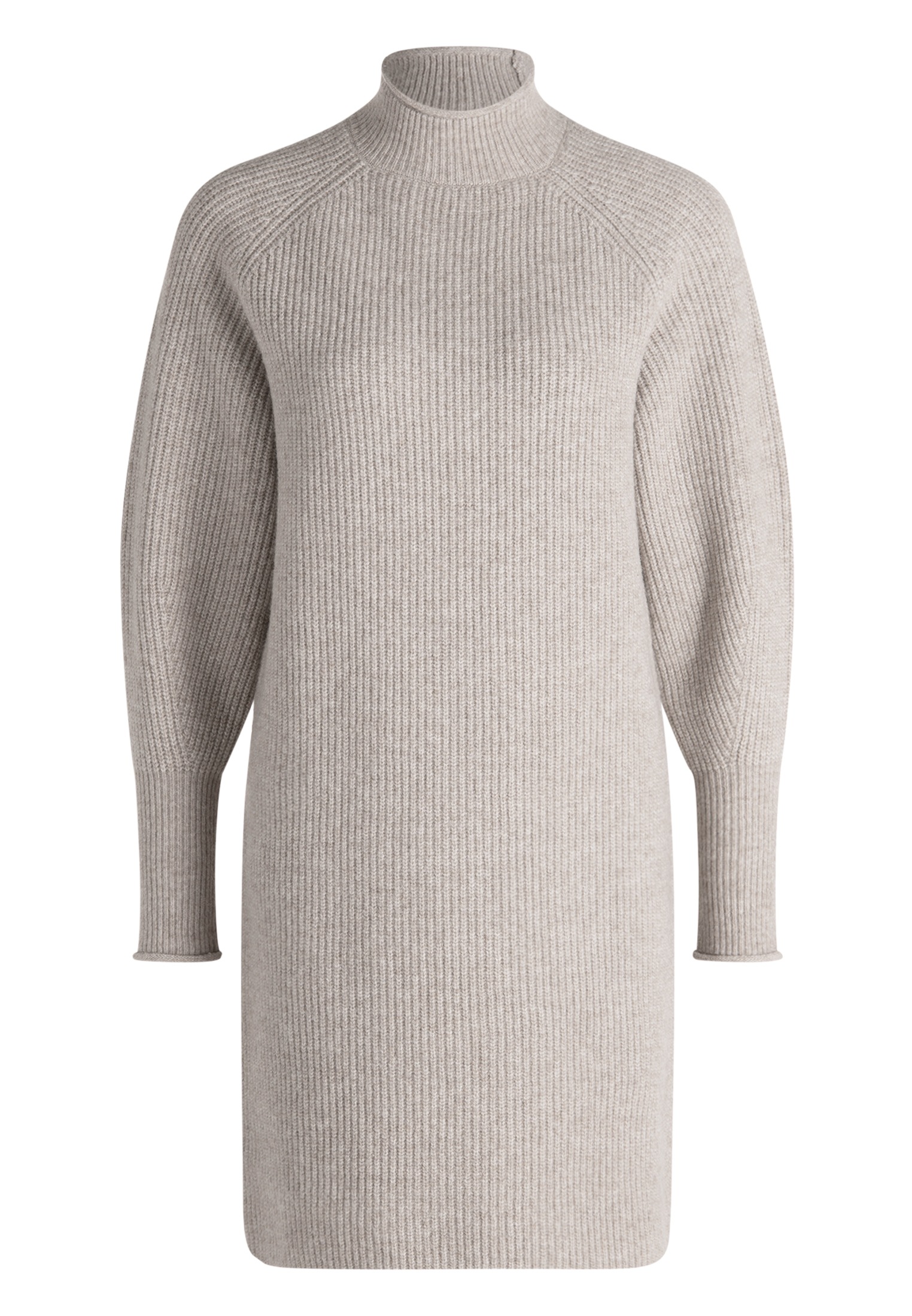 Zero Strickkleid "Damen Strickkleid mit Stehkragen" Ohne Tasche Plain/ohne günstig online kaufen