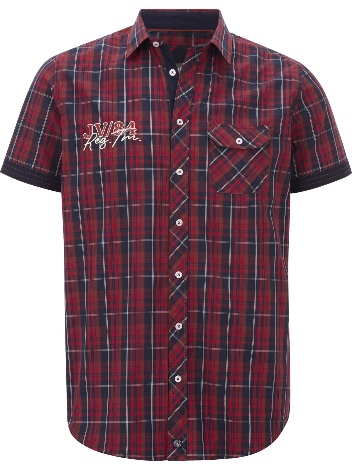 Jan Vanderstorm Karohemd "Kurzarmhemd EMYLS" günstig online kaufen