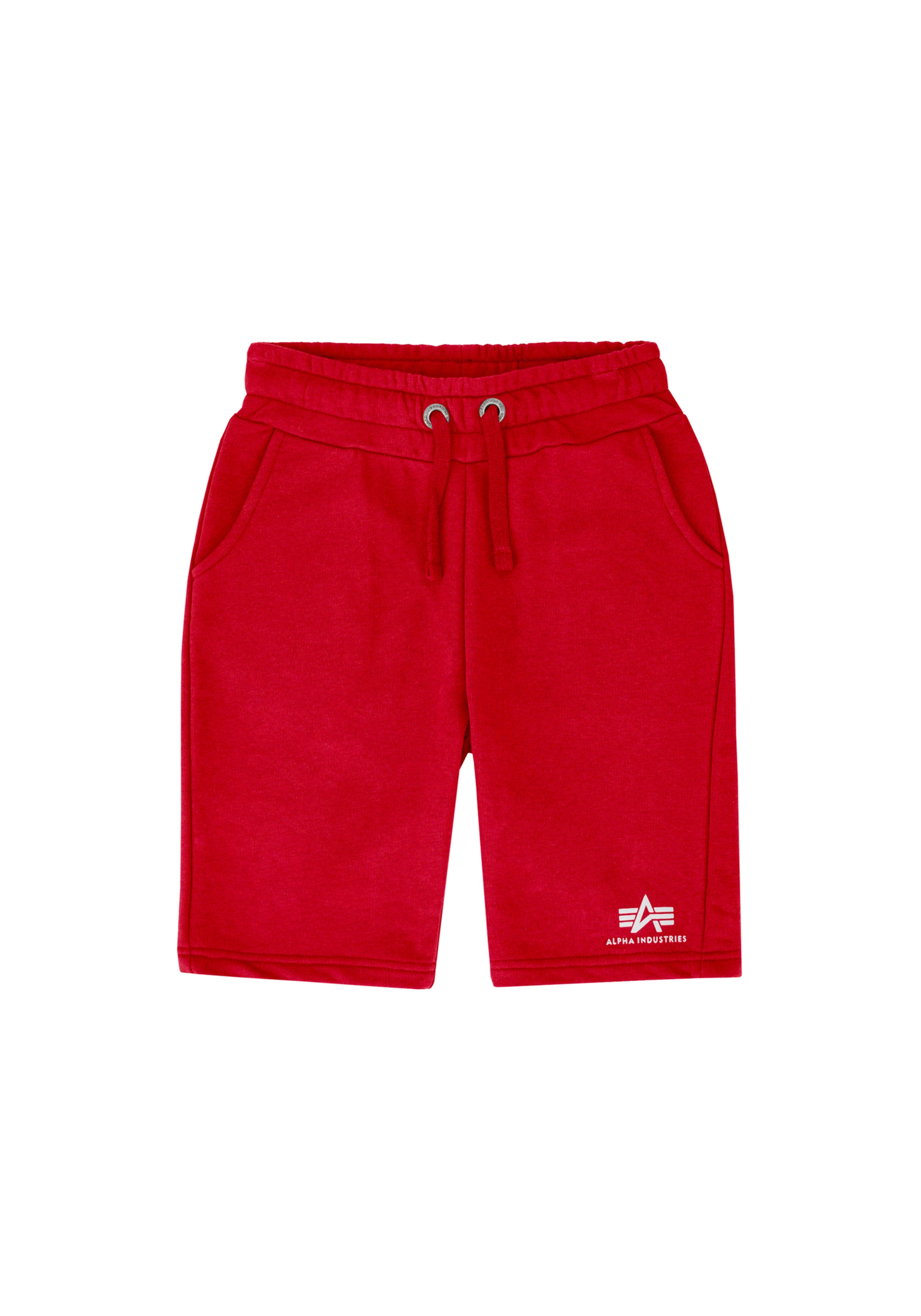 Jungen Sweatshorts "Basic Jogger Short SL Kids", rot, Gr. 14, ALPHA INDUSTRIES, Obermaterial: 80% Baumwolle, 20% Polyester, Hosen