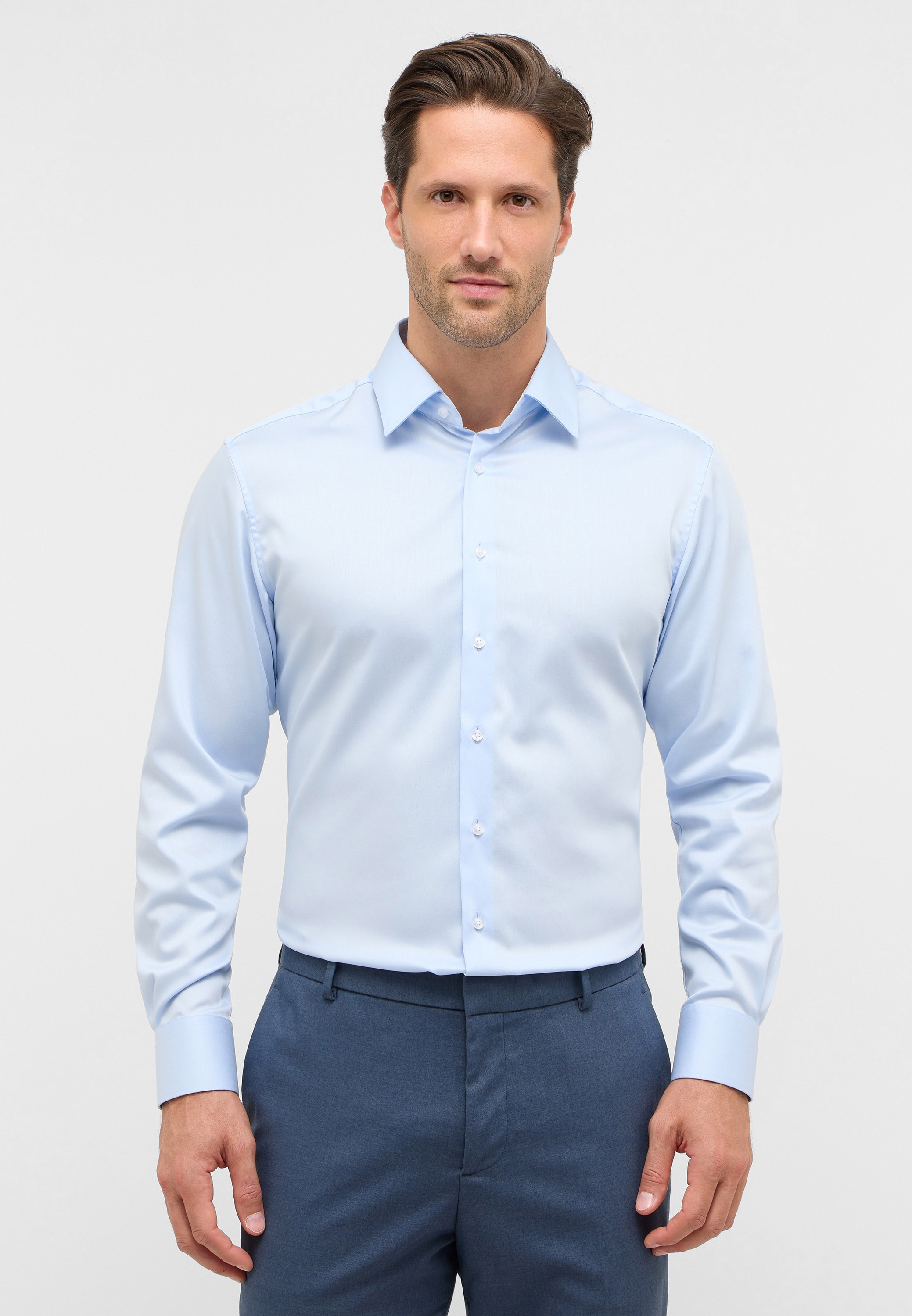 Eterna Langarmhemd "MODERN FIT" NON IRON (bügelfrei) günstig online kaufen