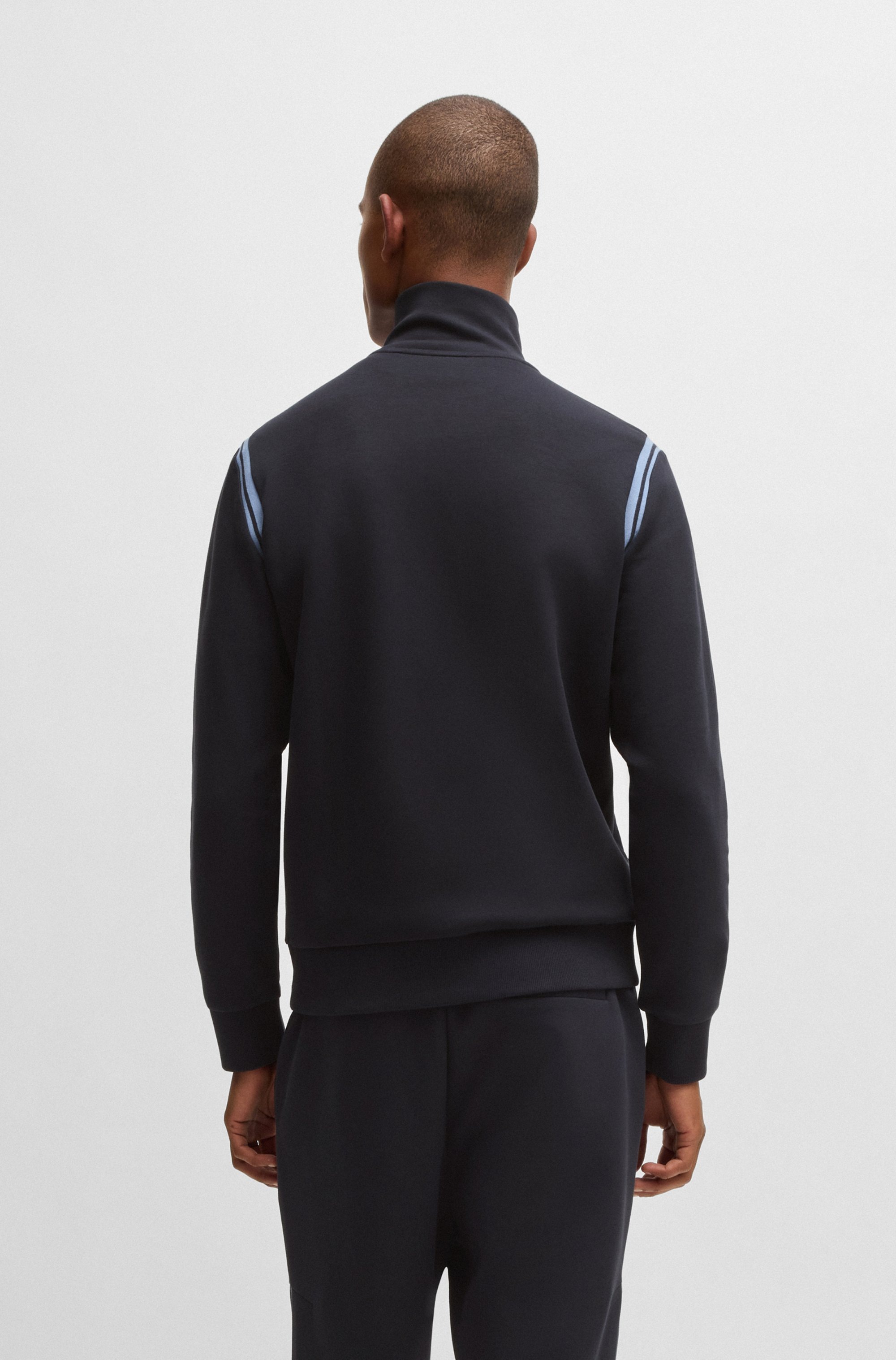 BOSS GREEN Sportanzug "Tracksuit Set", mit Streifen-Einsätzen günstig online kaufen