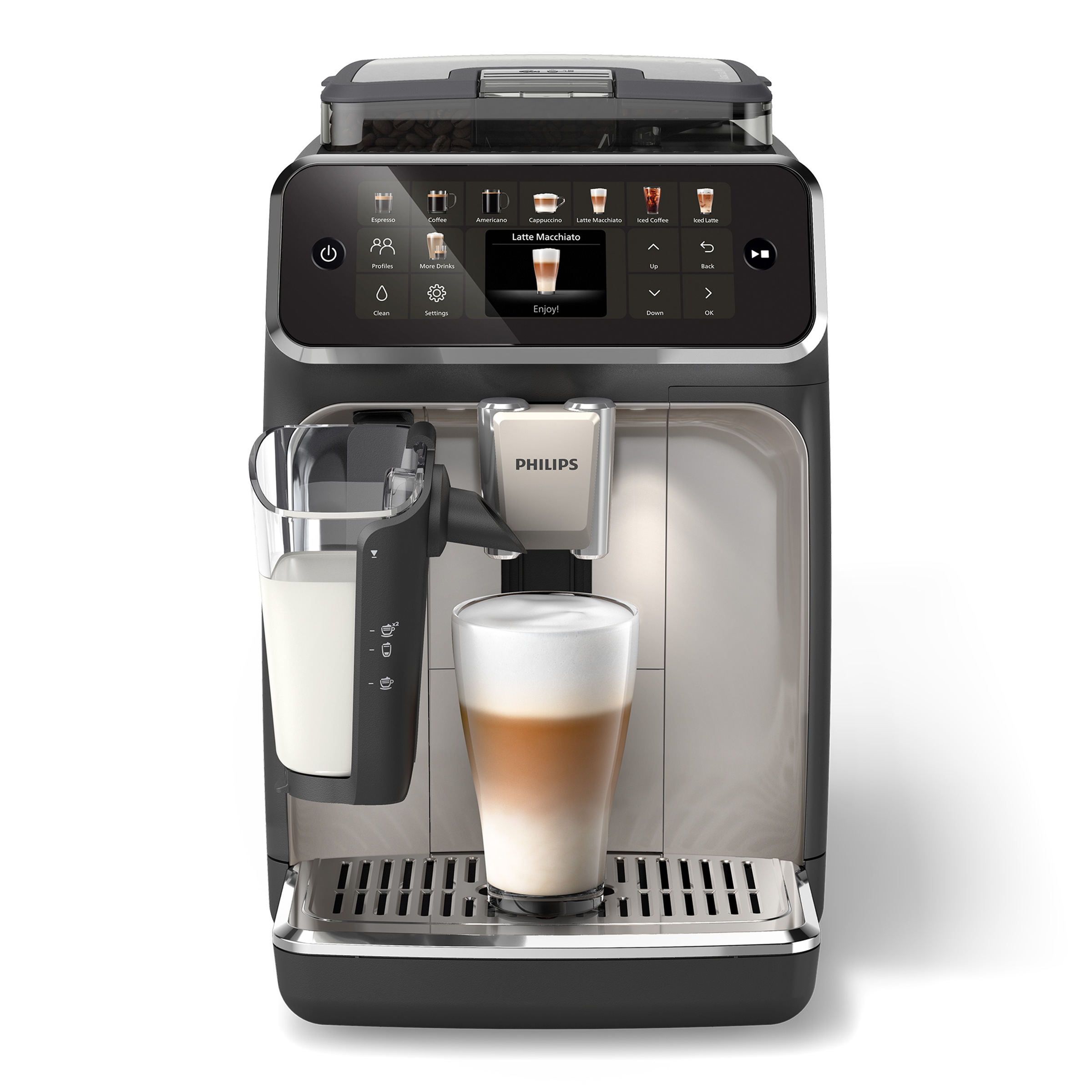Philips Kaffeevollautomat "EP5547/90 5500 Series, 20 Kaffeespezialitäten (h günstig online kaufen