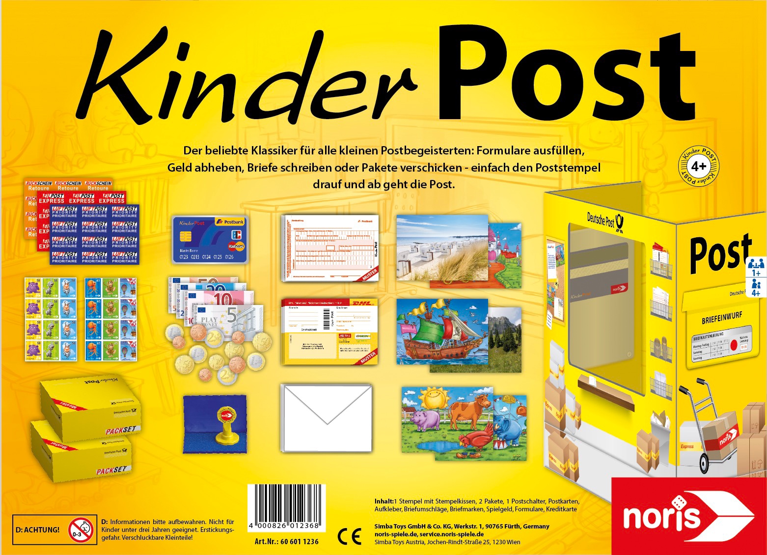 Noris Spiel »Kinderpost«, Made in Germany