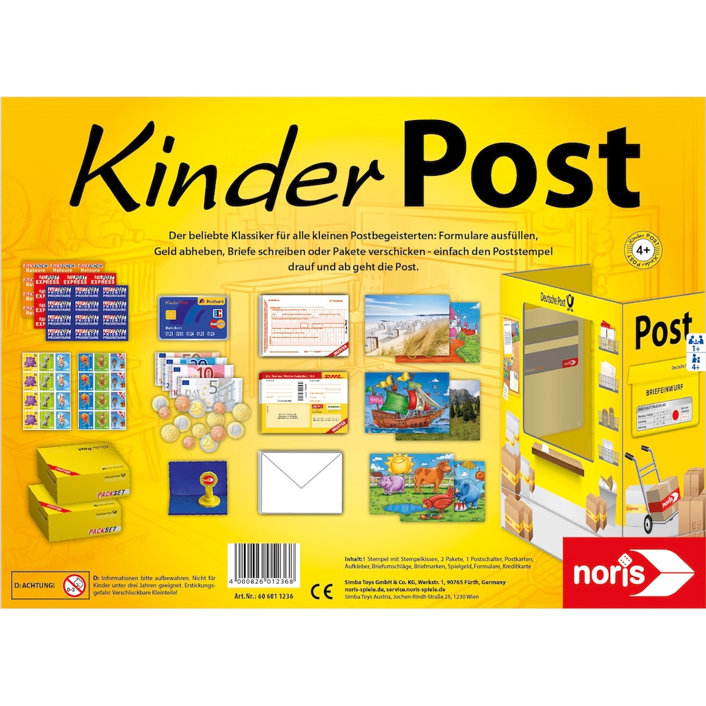 Noris Spiel »Kinderpost«, Made in Germany