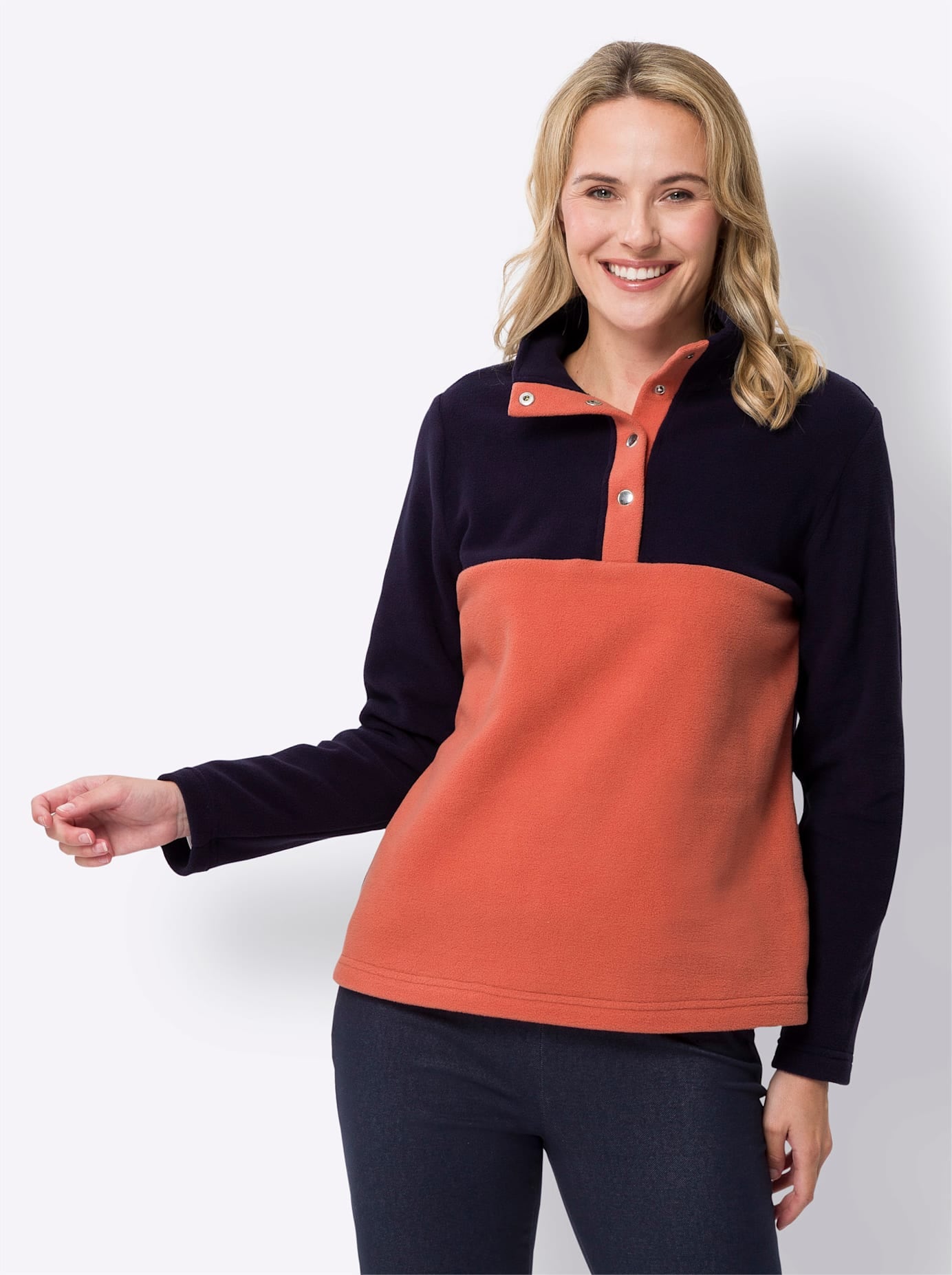 Classic Basics Fleeceshirt "Fleece-Shirt" 1 Stk. tlg. günstig online kaufen
