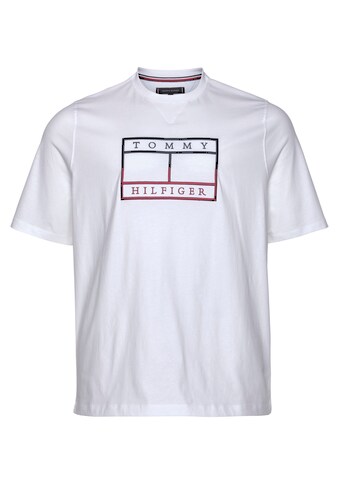 Tommy Hilfiger Big & Tall T-Shirt »BT-OUTLINE LINEAR FLAG TEE-B« kaufen