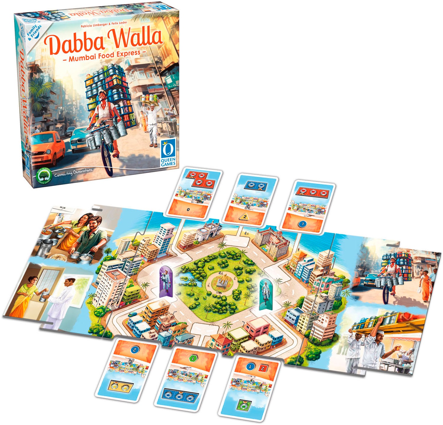 Queen Games Spiel »Dabba Walla US« Englischsprachige Version; Made in Europe