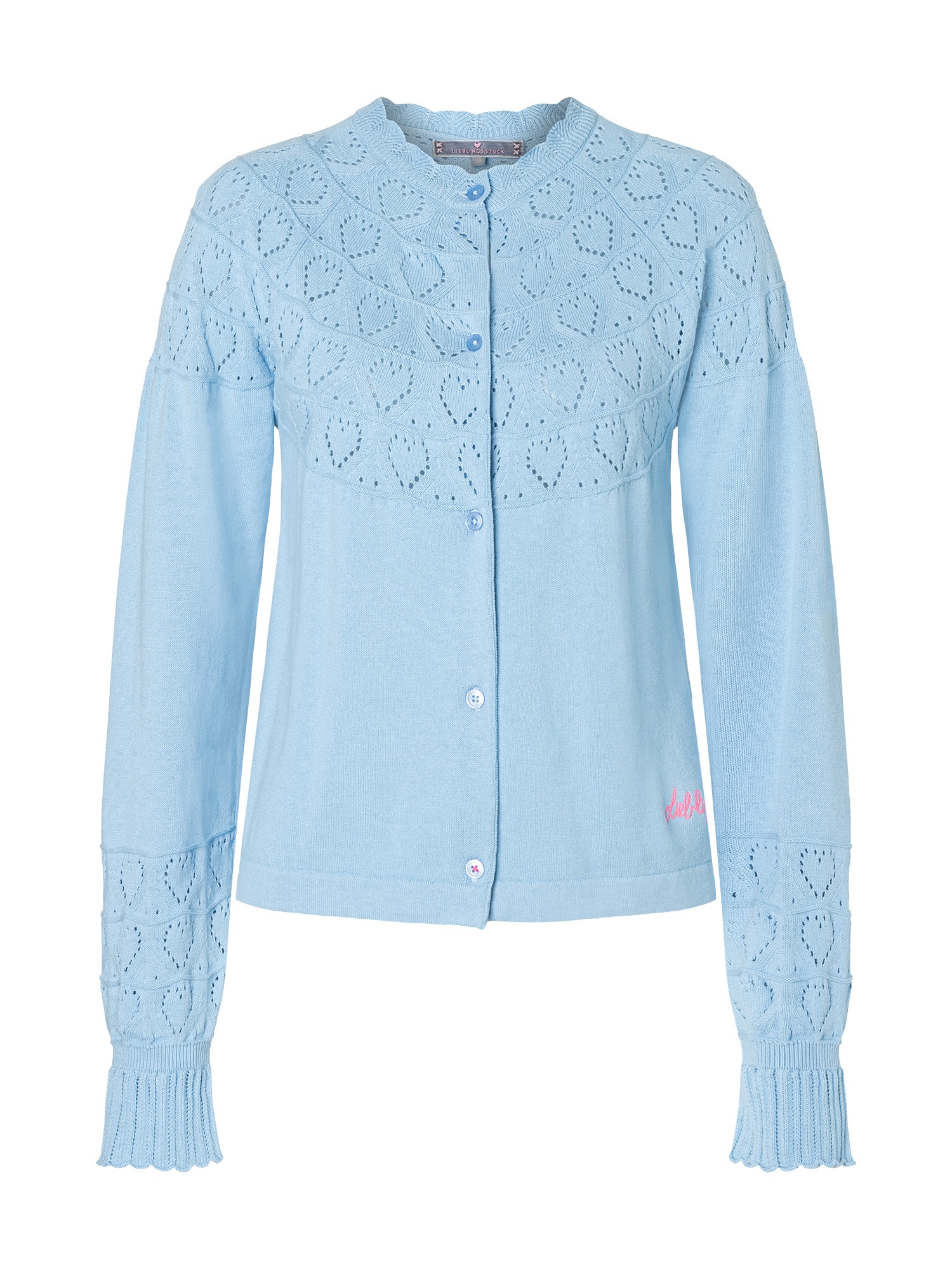 Lieblingsstück Strickjacke »ZazaL« aus 100% Baumwolle