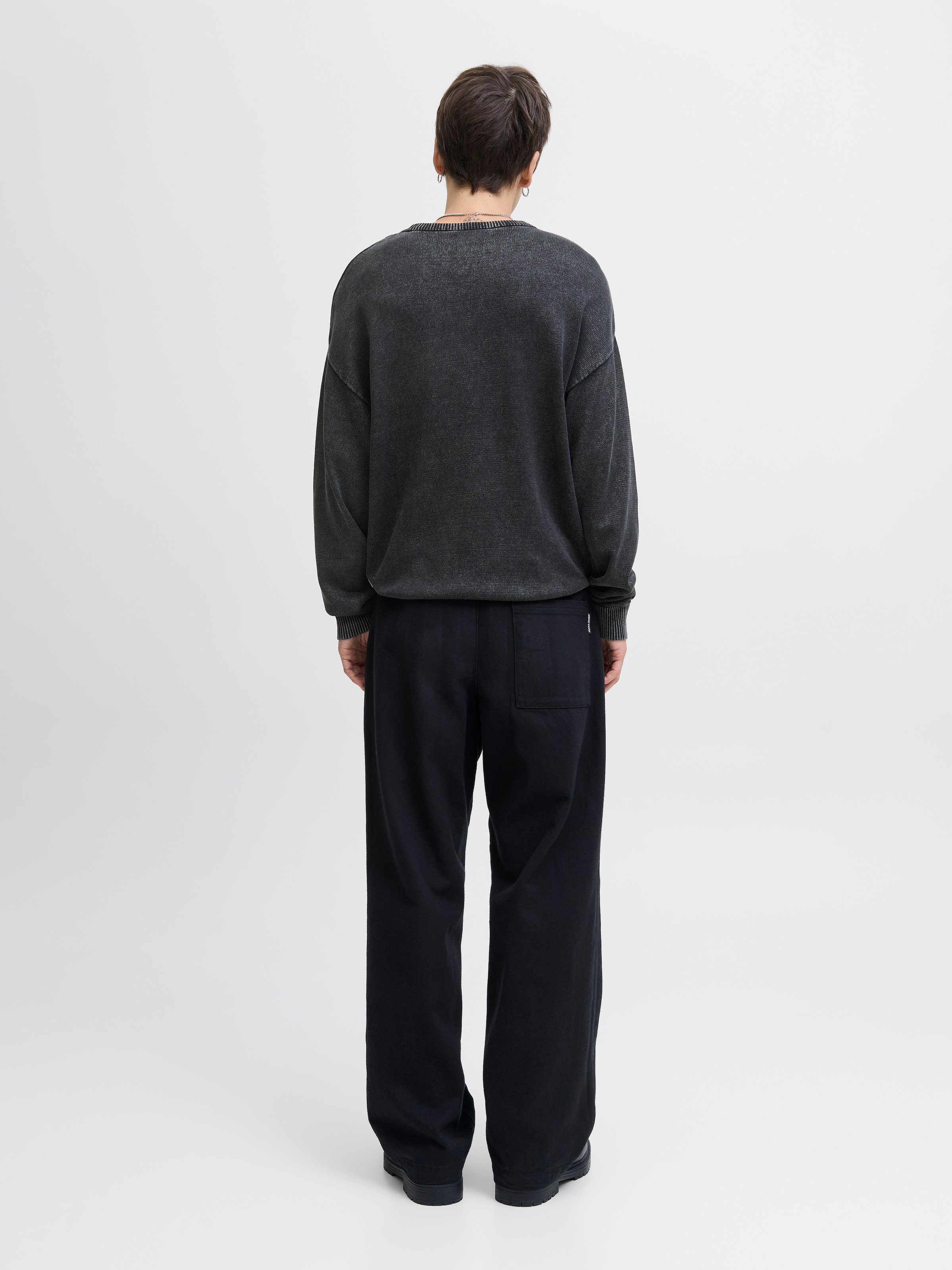 Jack & Jones Rundhalspullover »JJECHARGE FADED KNIT CREW NECK NOOS«
