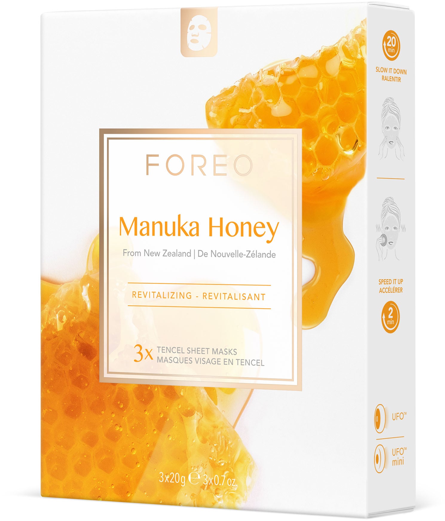 FOREO Gesichtsmaske »Farm To Face Collection Sheet Masks Manuka Honey«, (3  tlg.) kaufen | BAUR