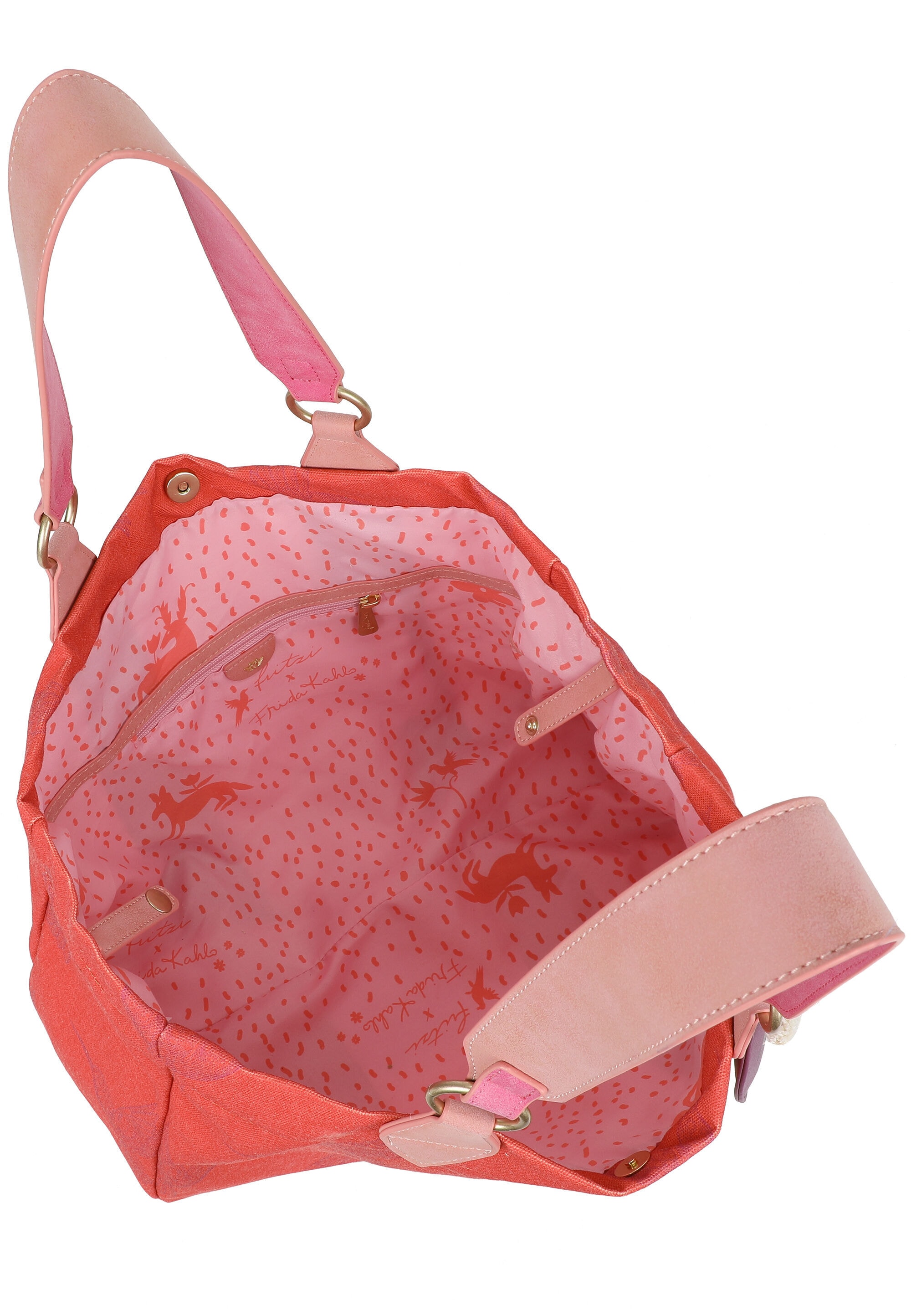 Fritzi aus Preußen Shopper »Fritzi x Frida Kahlo« mit Kolibri-Print