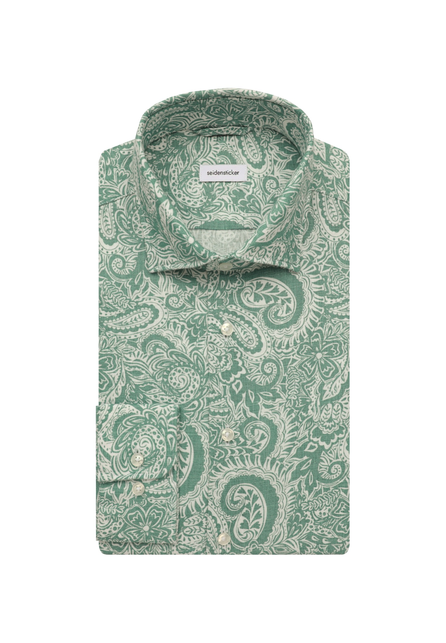 seidensticker Businesshemd »Regular«, Regular Langarm Kentkragen Paisley