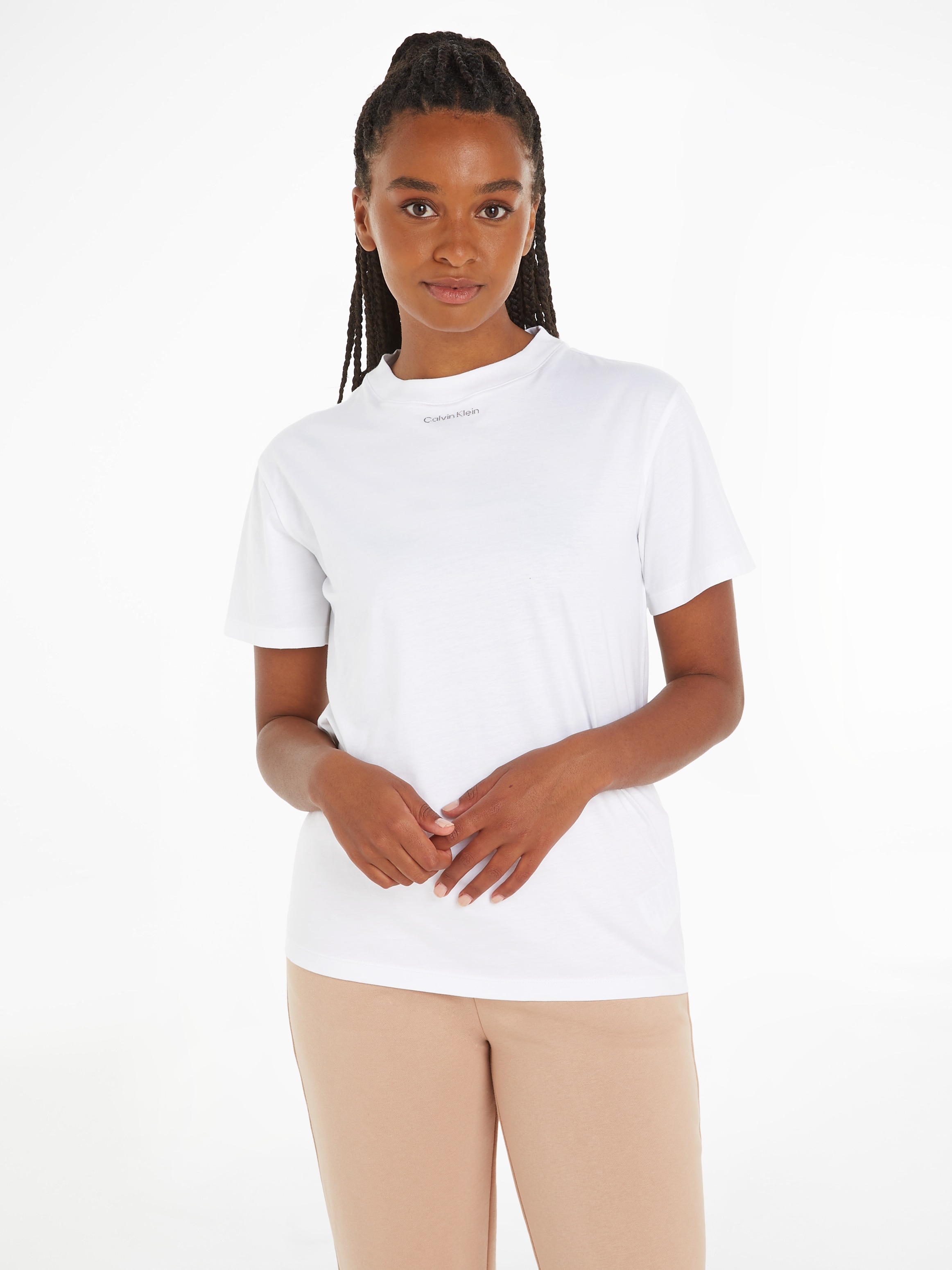 Calvin Klein T-Shirt »METALLIC MICRO LOGO T SHIRT«