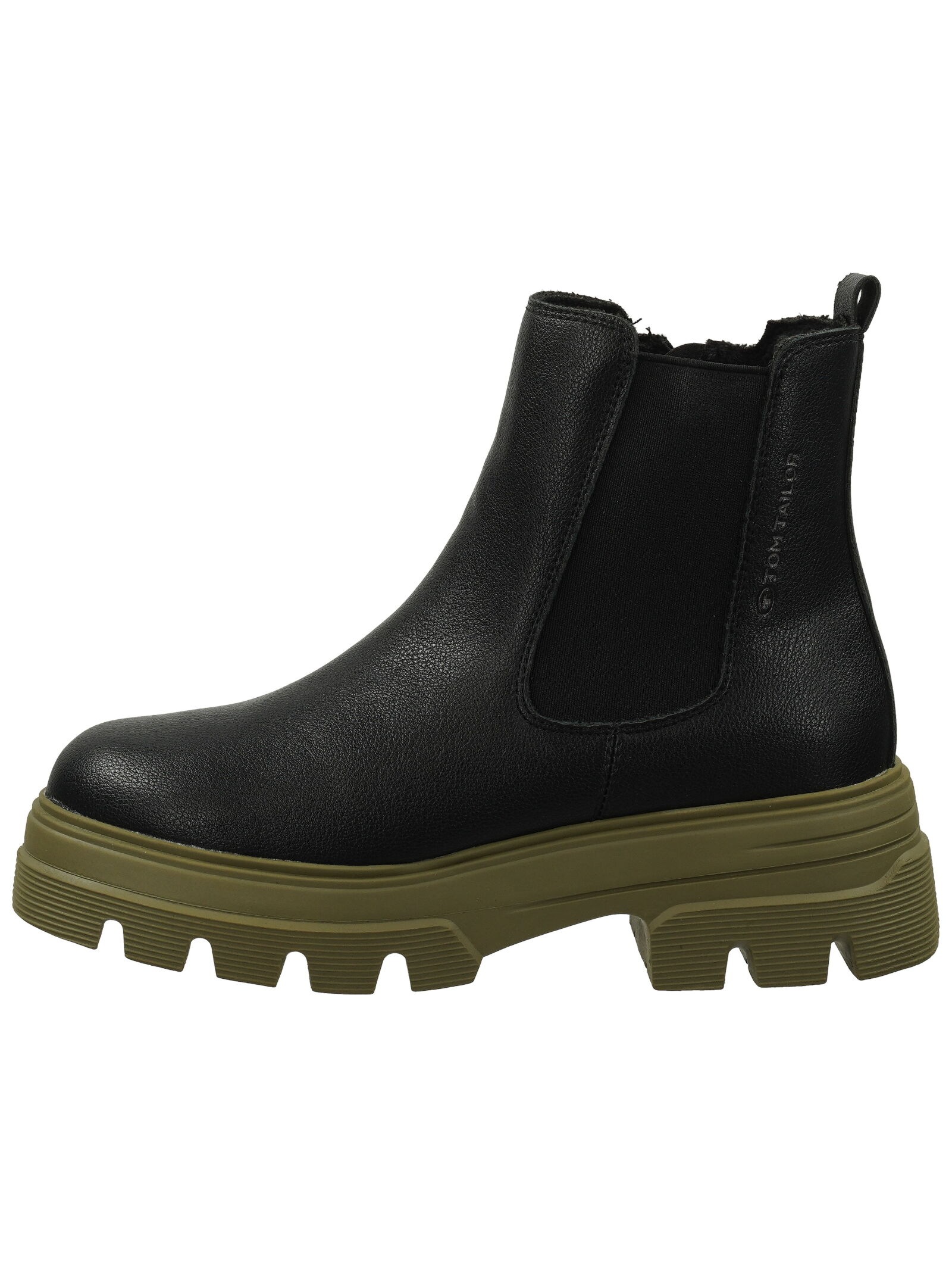 TOM TAILOR Stiefelette »Tom Tailor Stiefelette Lederimitat/Textil«