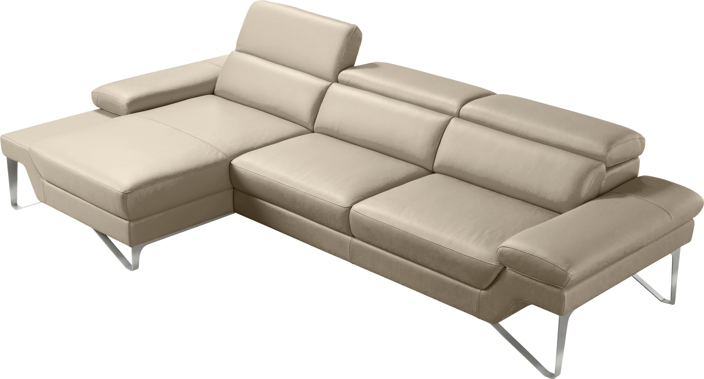 Egoitaliano Ecksofa "Princess, elegantes Designsofa mit erstklassigem Sitzk günstig online kaufen